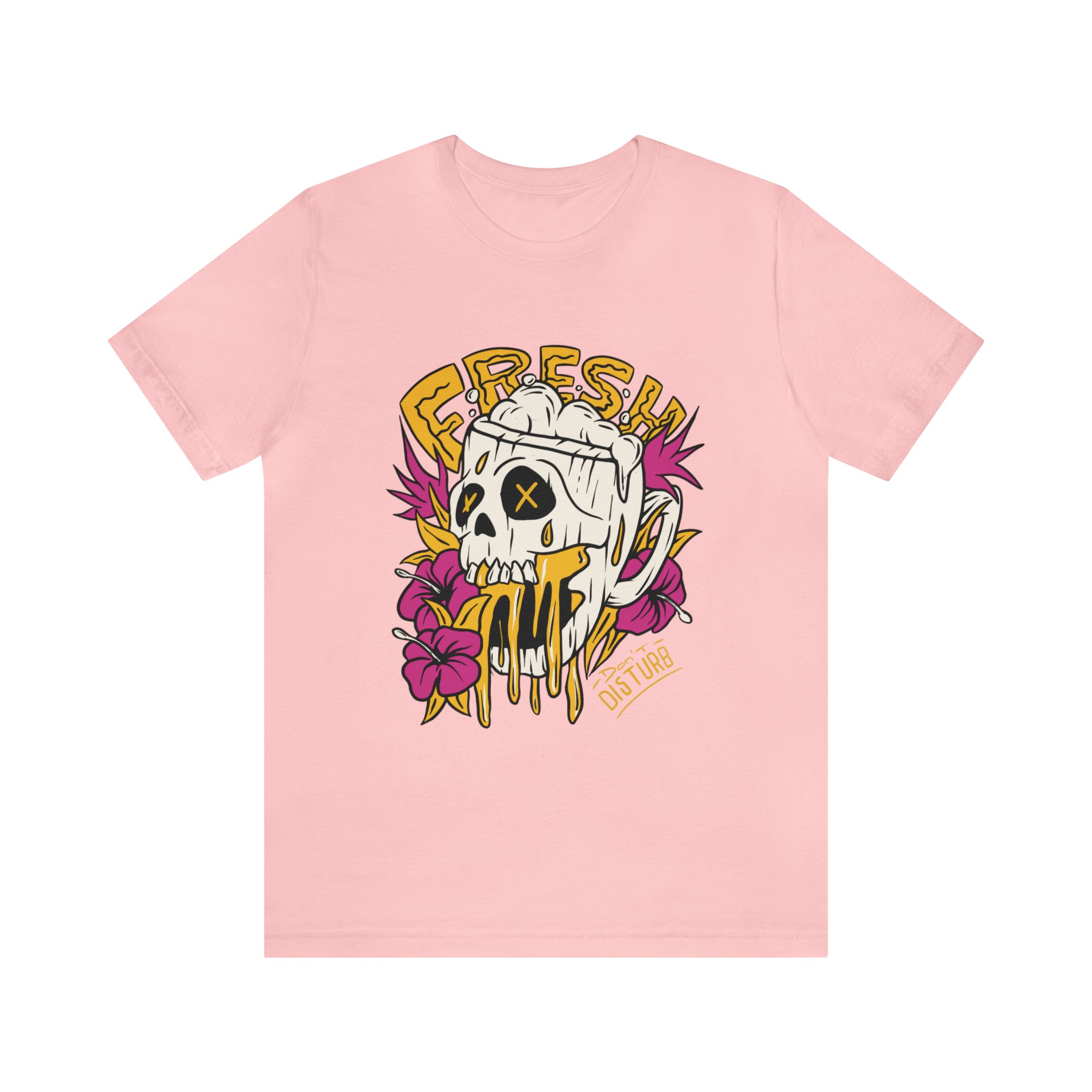 Fresh Beer Skull Shirt | Drink Beer Unisex T-Shirt