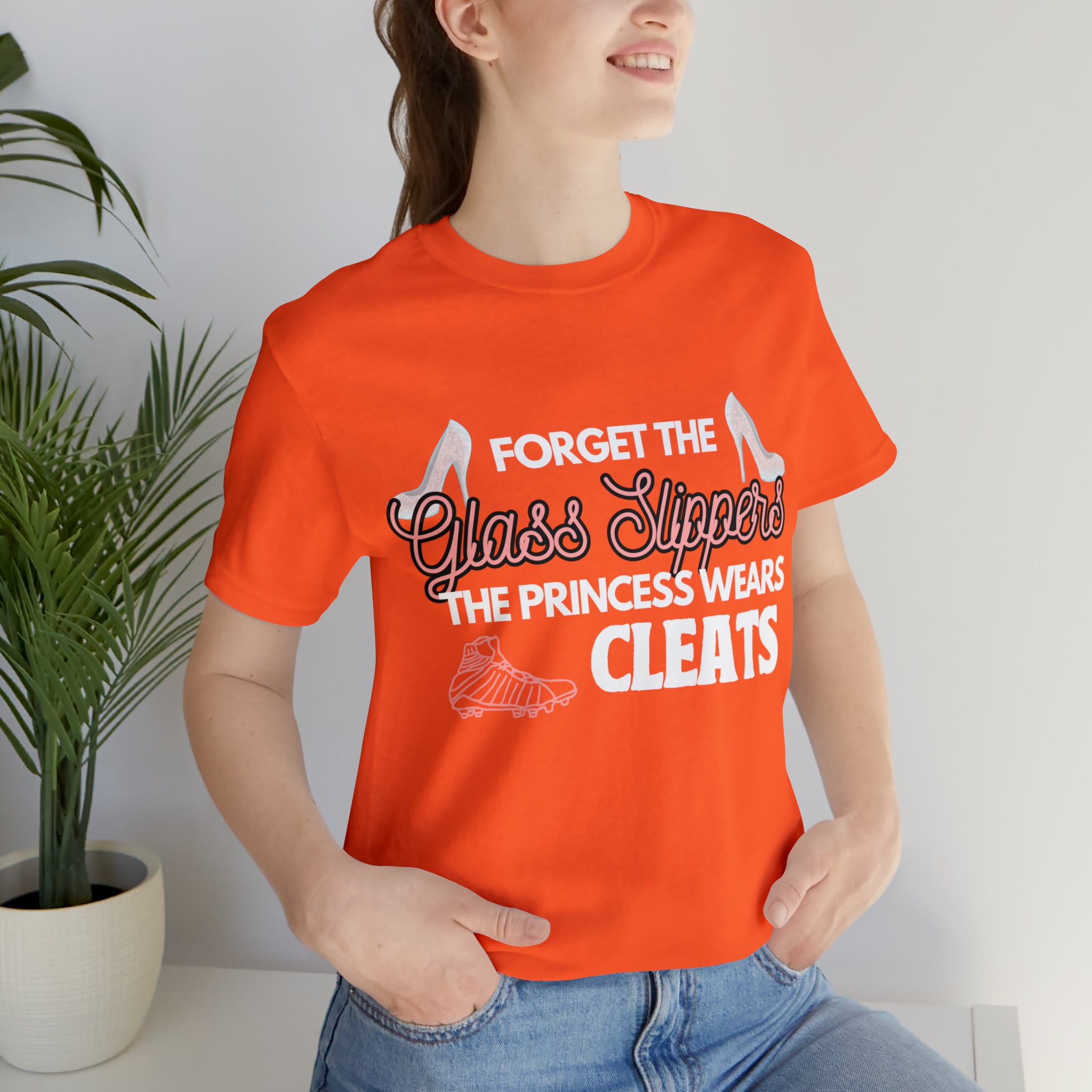 Soccer Princess Wears Cleats Shirt | Soccer Girl Women T-Shirt
