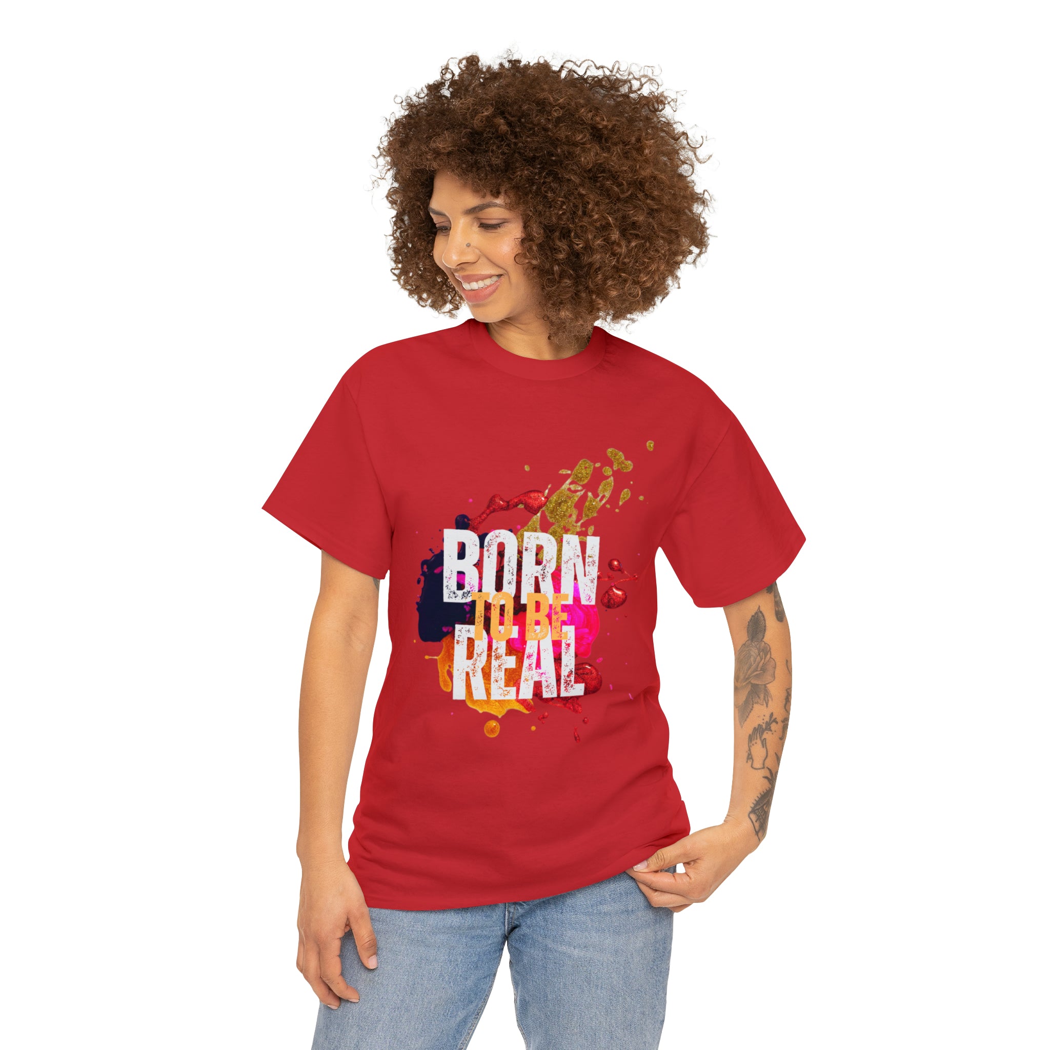 Born To Be Real  | Genuine Spirit Unisex Statement Tee