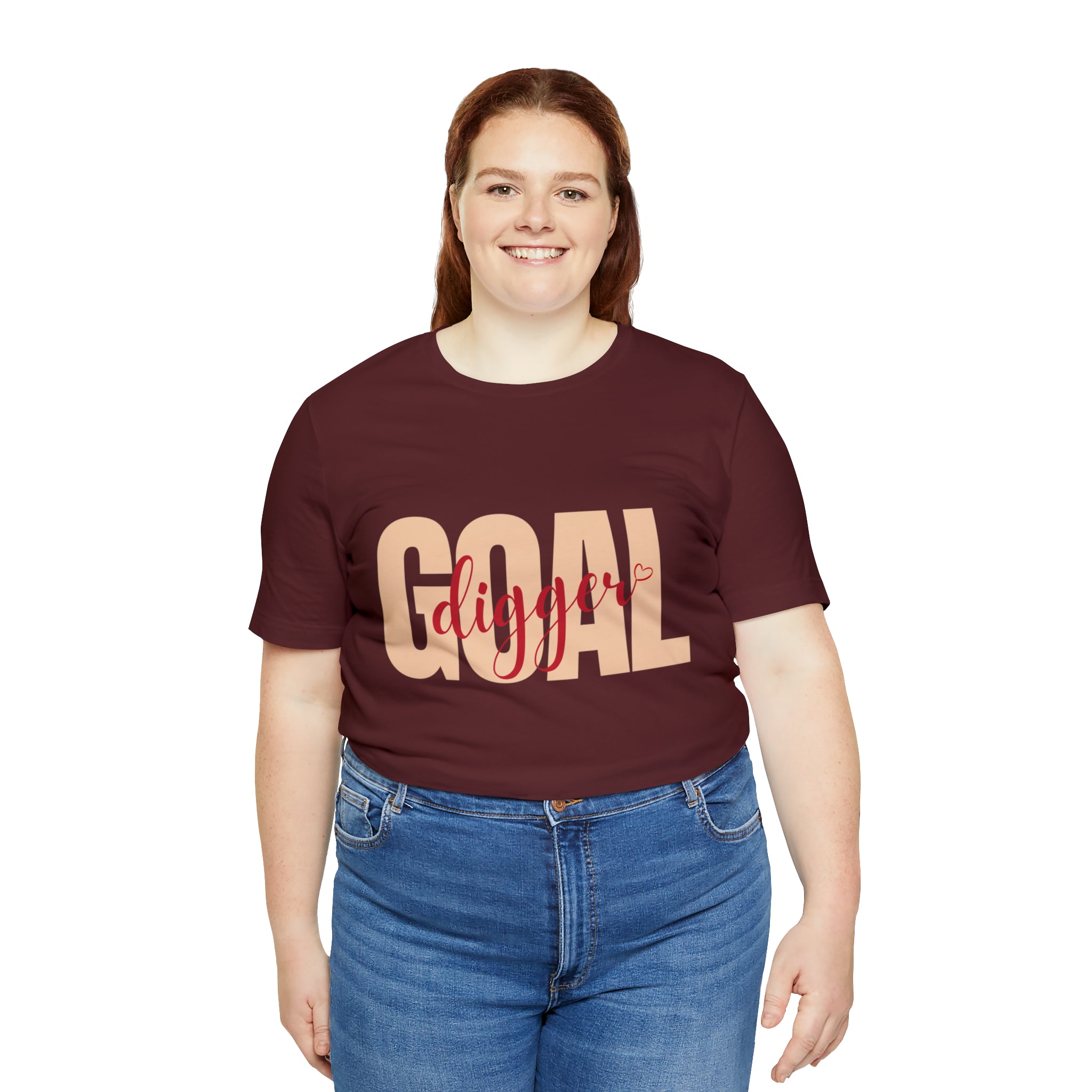 Goal Digger Shirt | Minimalist Statement Unisex T-Shirt