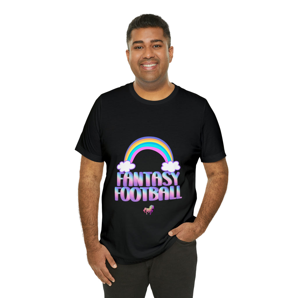 Cute Fantasy Football Shirt | Pink Cute Fantasy Football Unisex T-Shirt