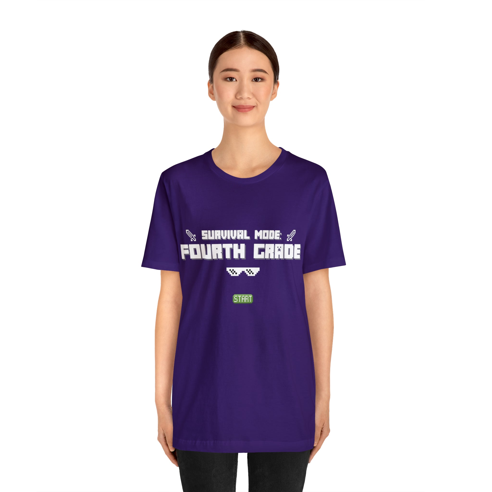 Fourth Grade Survival Mode | Minecraft Unisex T-Shirt