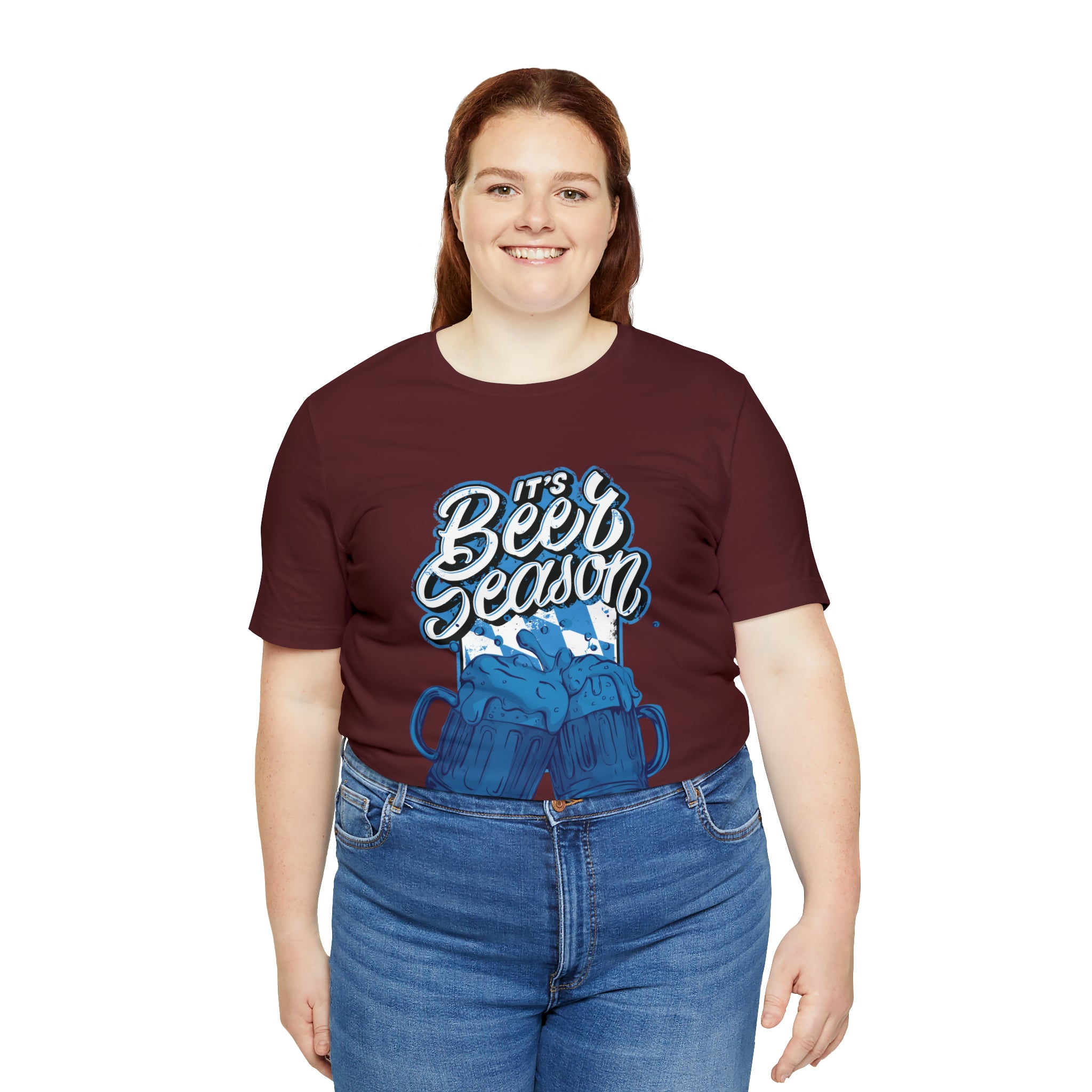 Beer Season Blue Shirt | Drink Beer Unisex T-Shirt