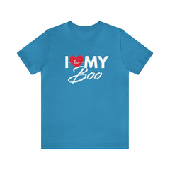 I Love My Boo Shirt | Couple Love T-Shirt, Pair Girlfriend Boyfriend Matching Shirt