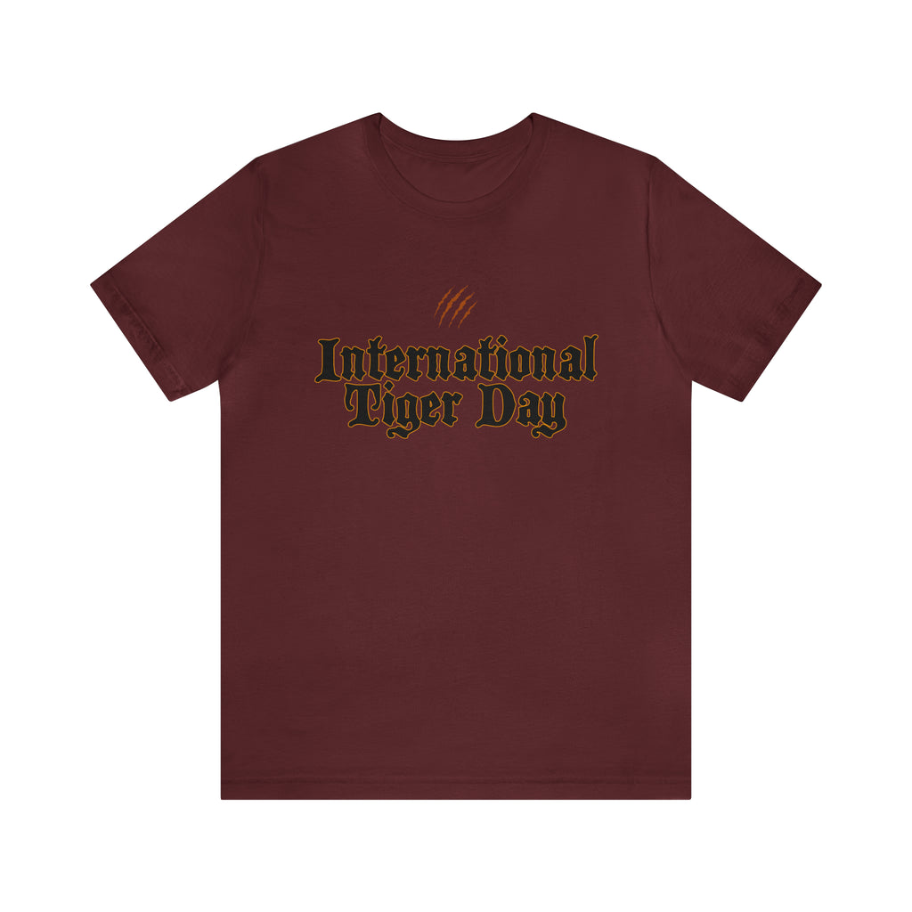 International Tiger Day 2 | Tiger Support Unisex T-Shirt