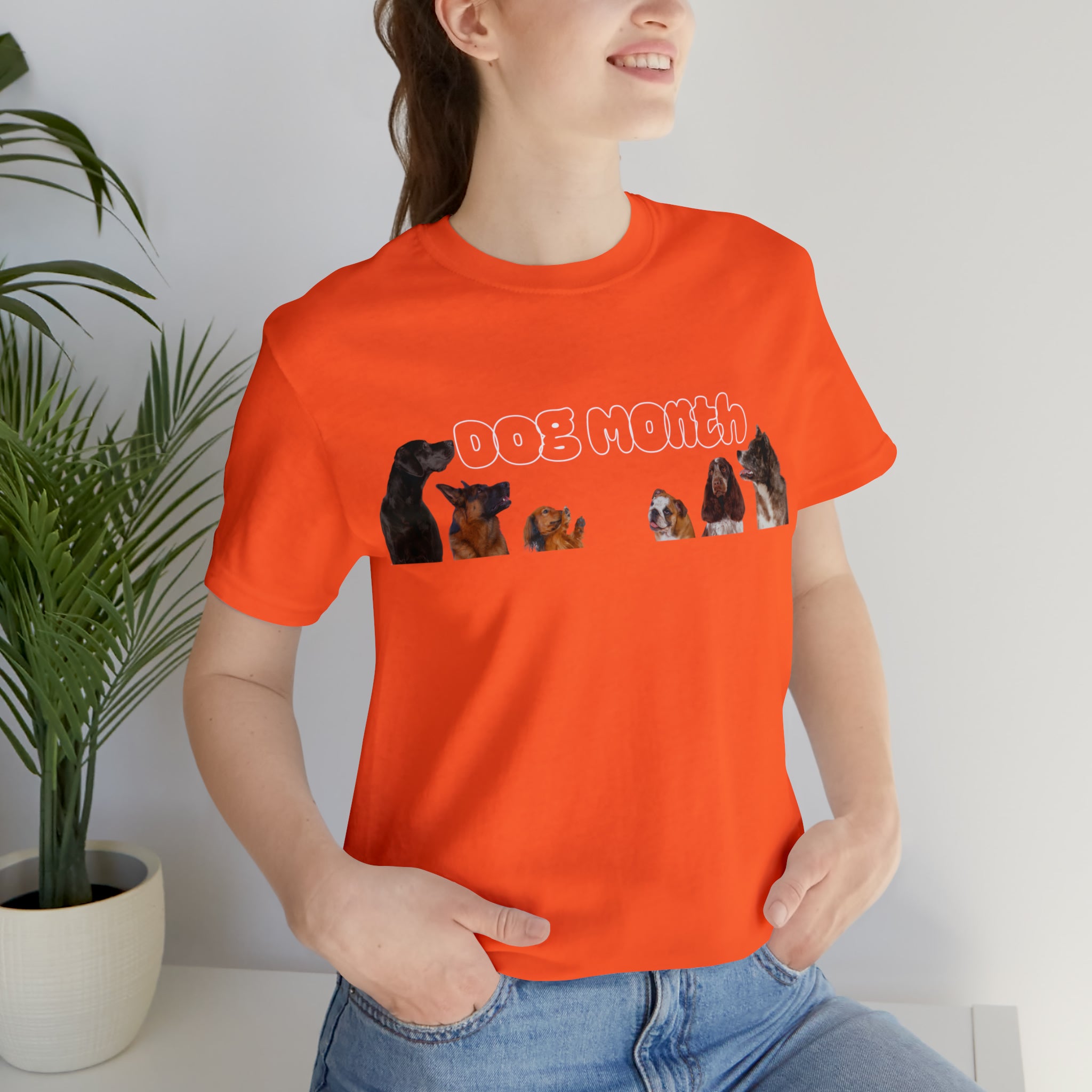 Dog Month Shirt | Dogs in July Unisex T-Shirt