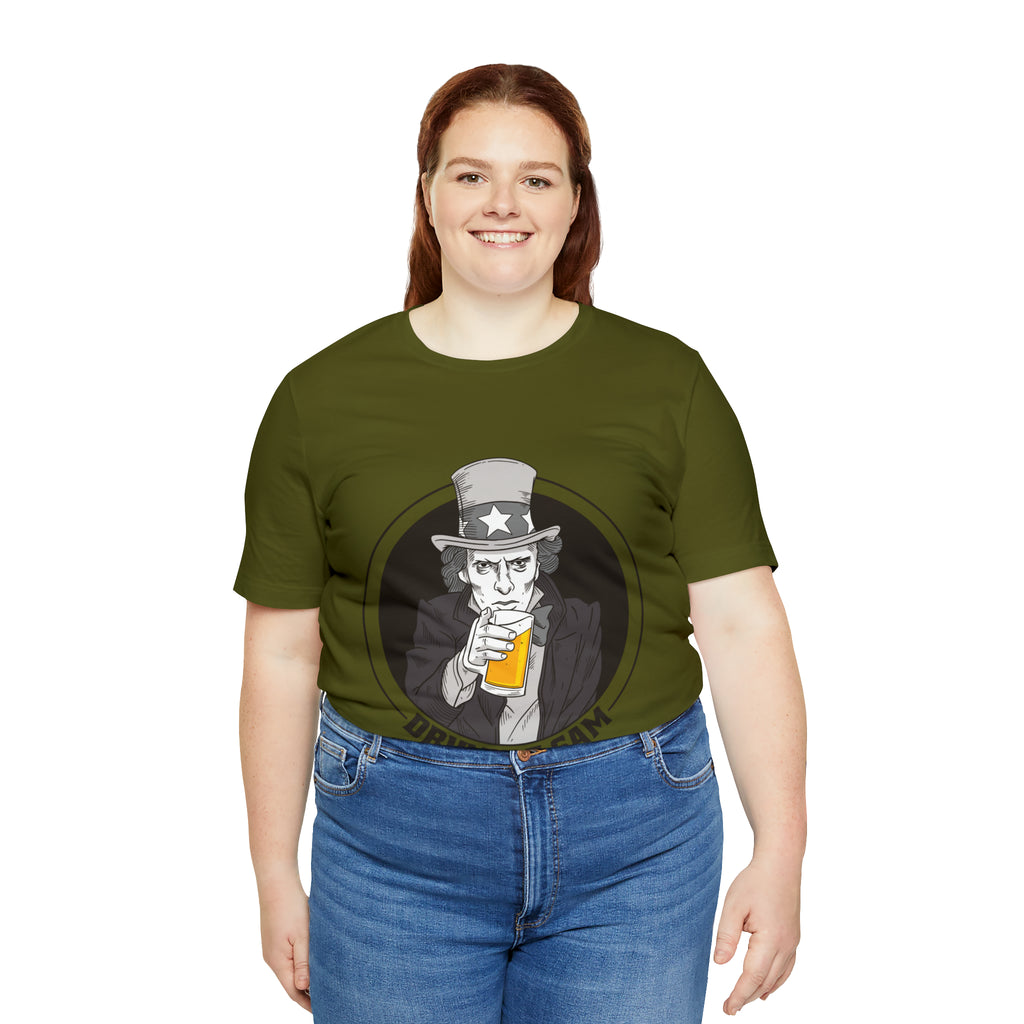 Drunkle Sam Beer Shirt | Drink Beer Unisex T-Shirt