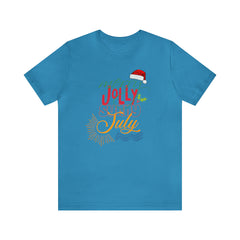 Merry Sunny July Shirt | Christmas in July Statement T-Shirt