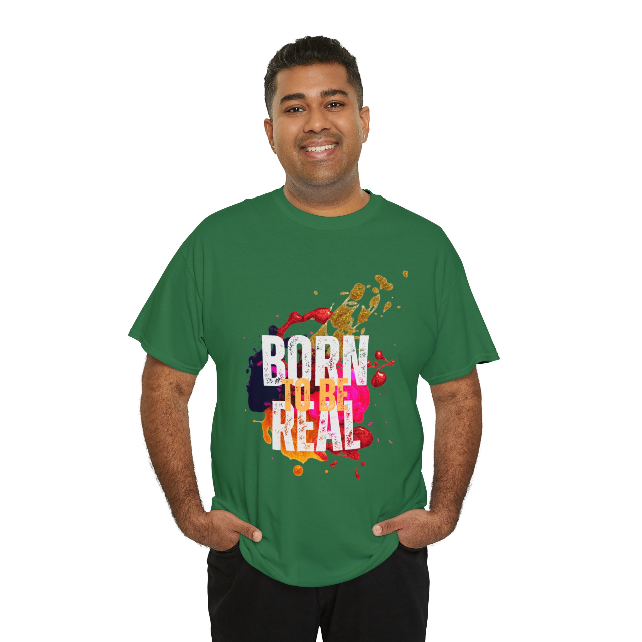 Born To Be Real  | Genuine Spirit Unisex Statement Tee
