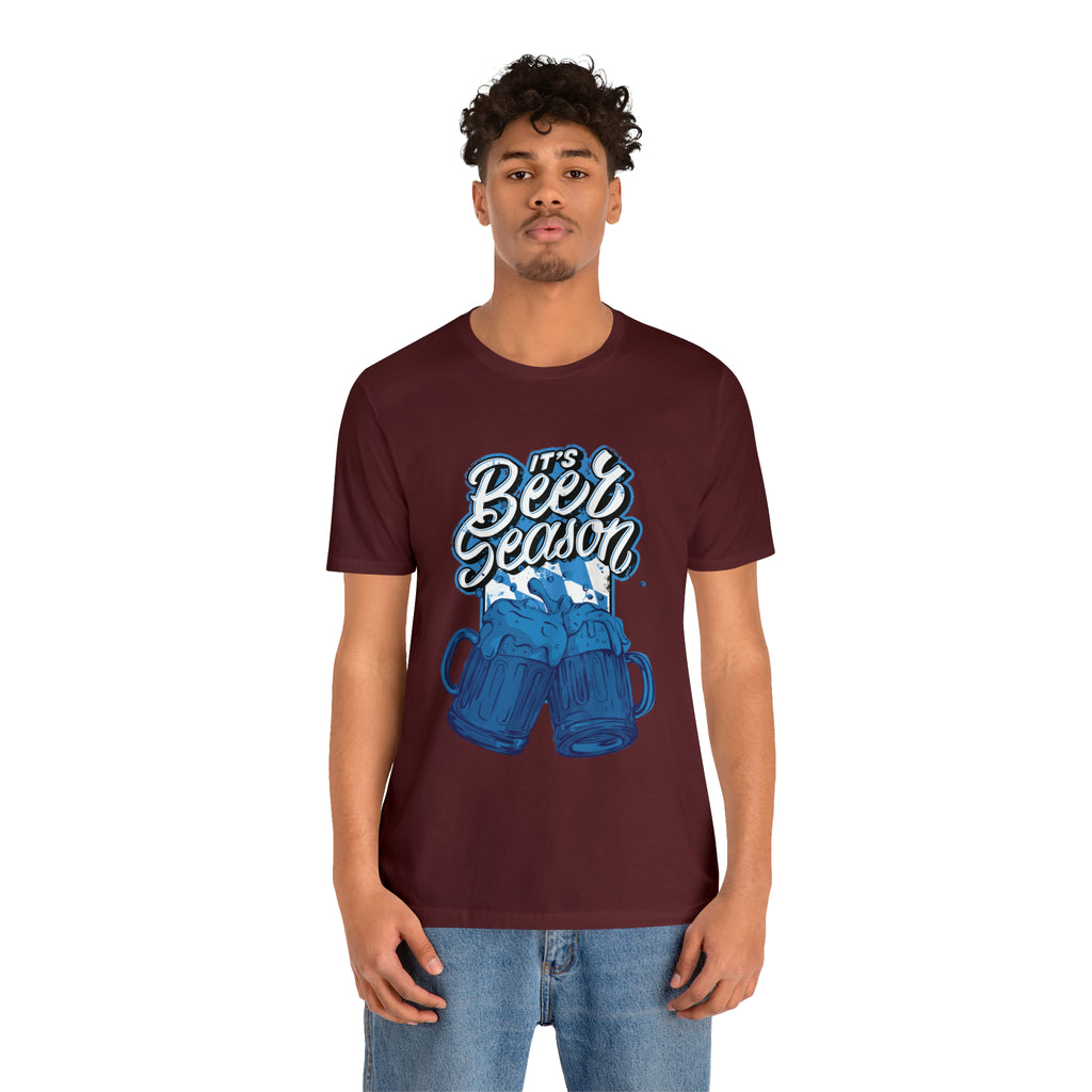 Beer Season Blue Shirt | Drink Beer Unisex T-Shirt