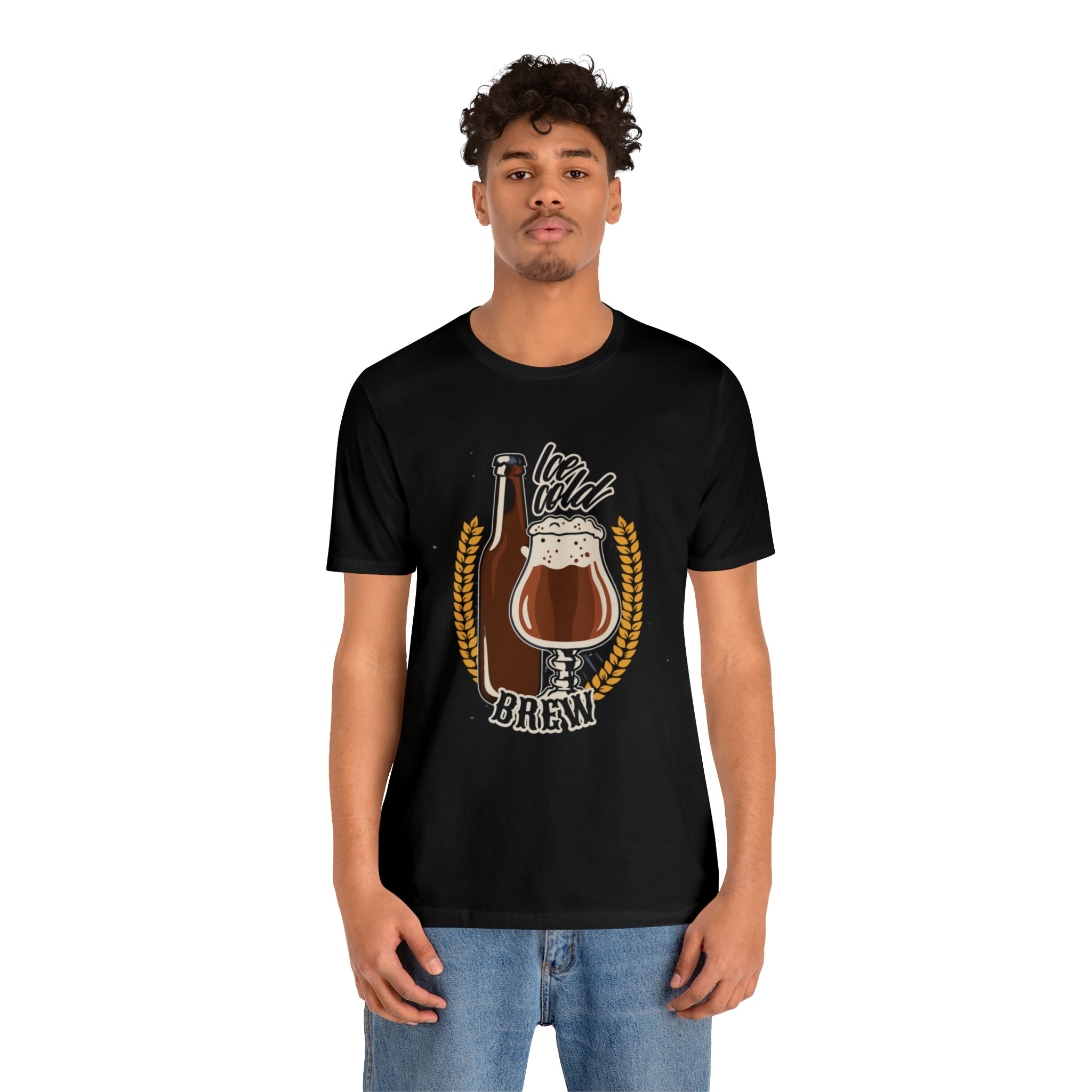 Ice Cold Brew Beer Shirt | Drink Beer Unisex T-Shirt
