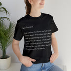 Absent Excuse Letter School Shirt | Hilarious Sick Letter Statement T-Shirt