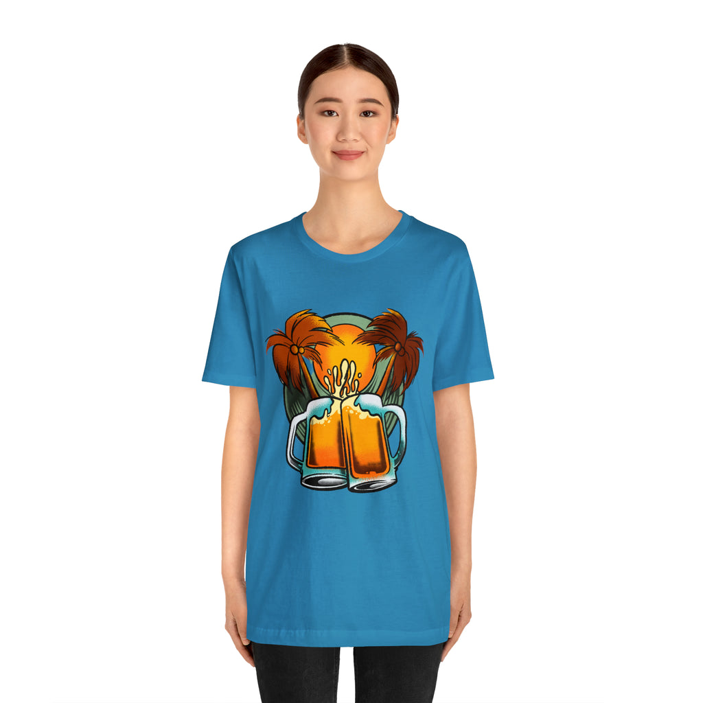 Beer Day Beach Day Shirt | Drink Beer Unisex T-Shirt