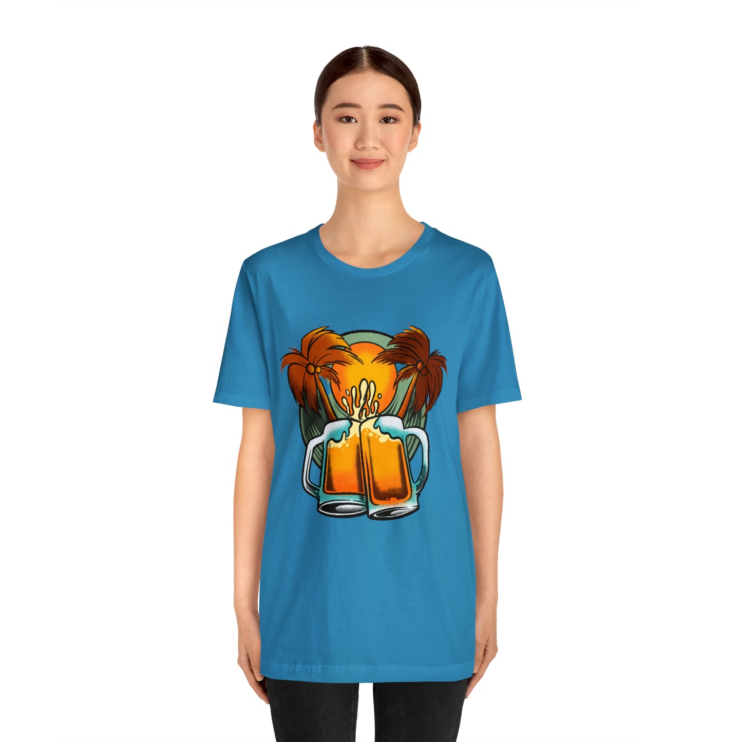 Beer Day Beach Day Shirt | Drink Beer Unisex T-Shirt