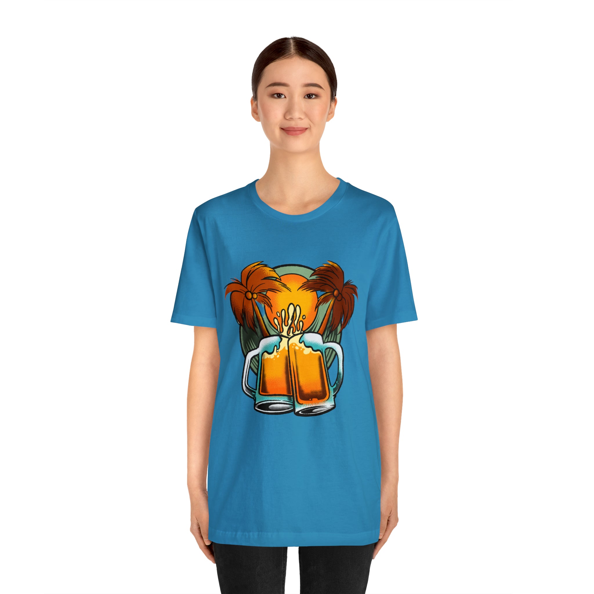 Beer Day Beach Day Shirt | Drink Beer Unisex T-Shirt