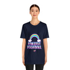 Cute Fantasy Football Shirt | Pink Cute Fantasy Football Unisex T-Shirt