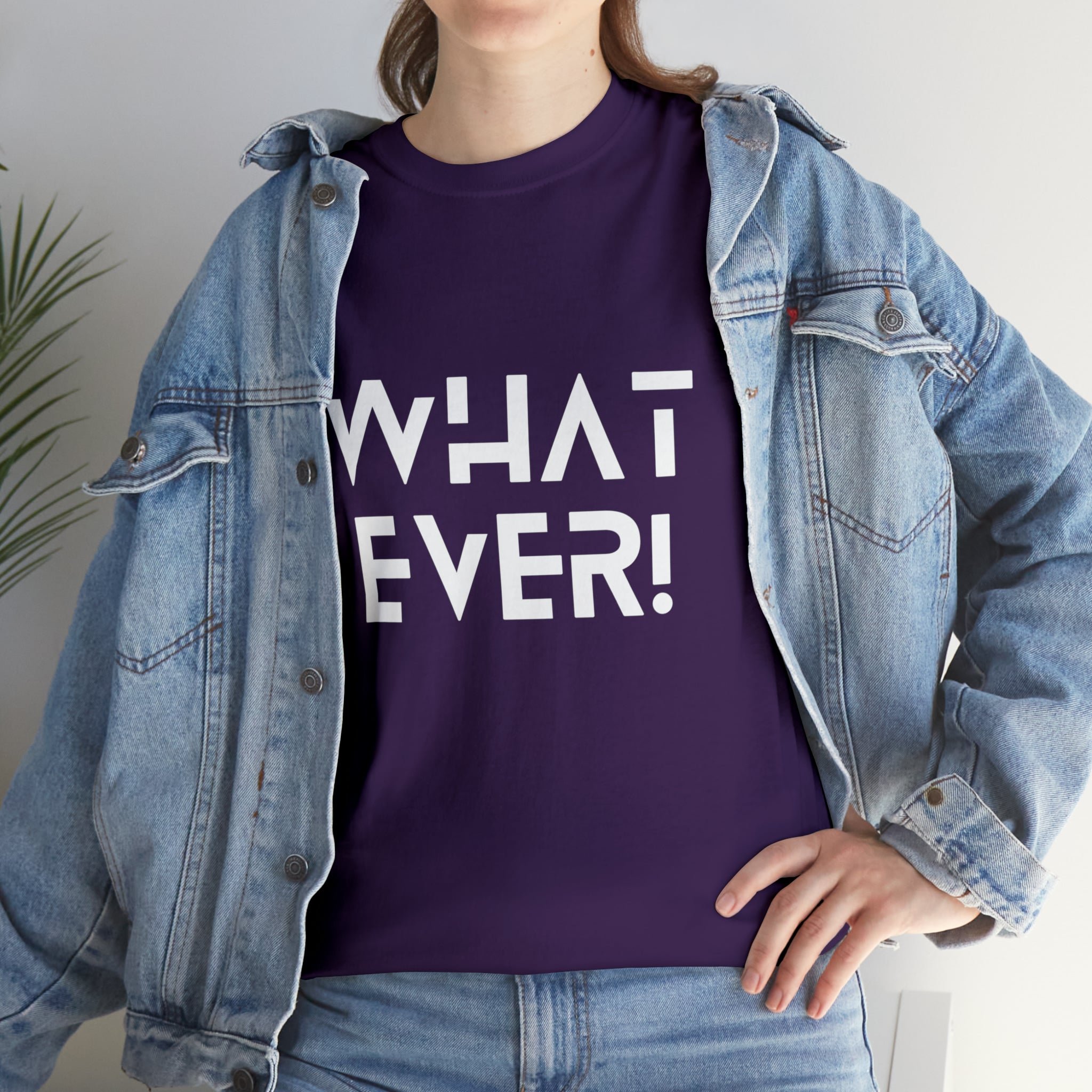 What Ever Shirt | Nonchalant Attitude Unisex T-shirt