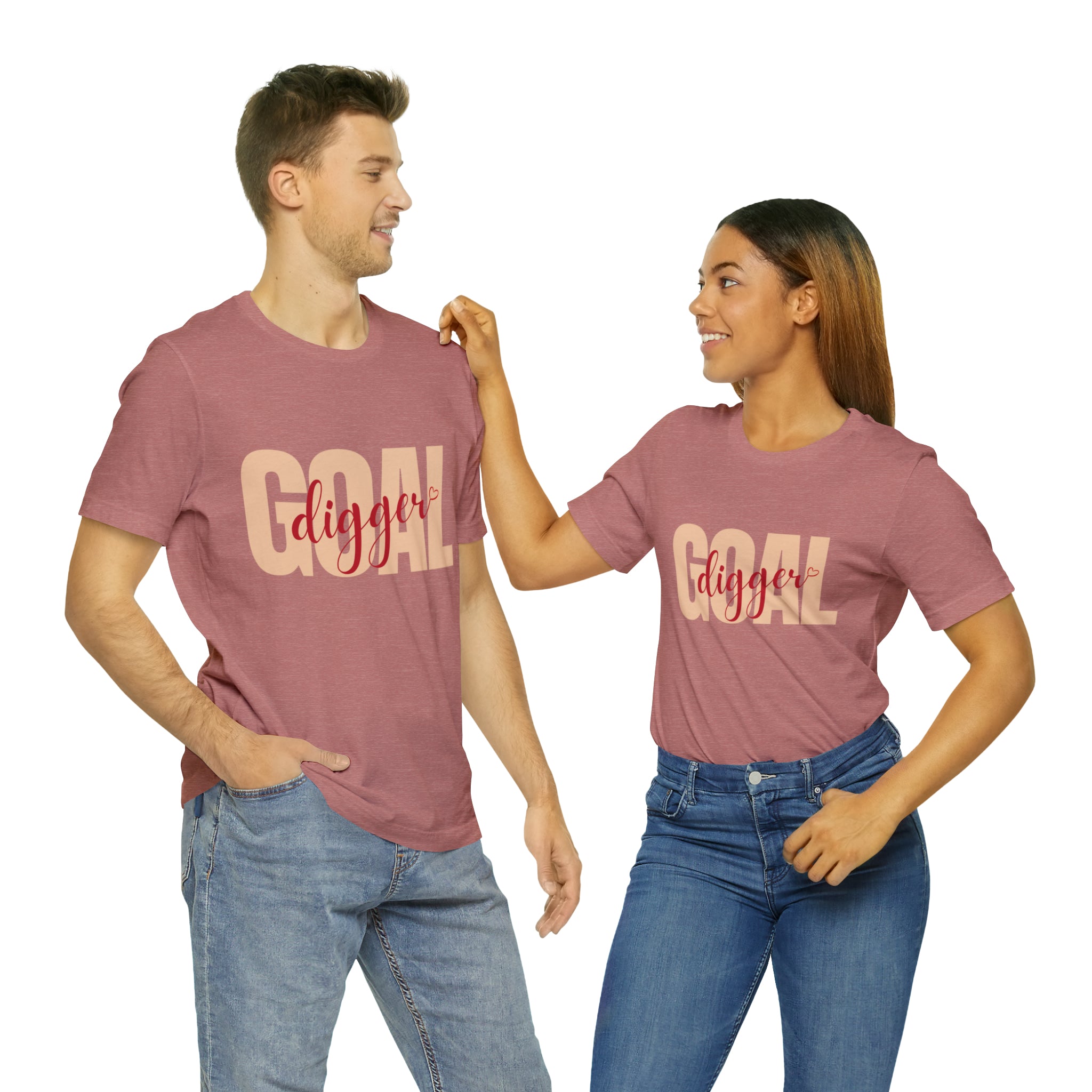 Goal Digger Shirt | Minimalist Statement Unisex T-Shirt