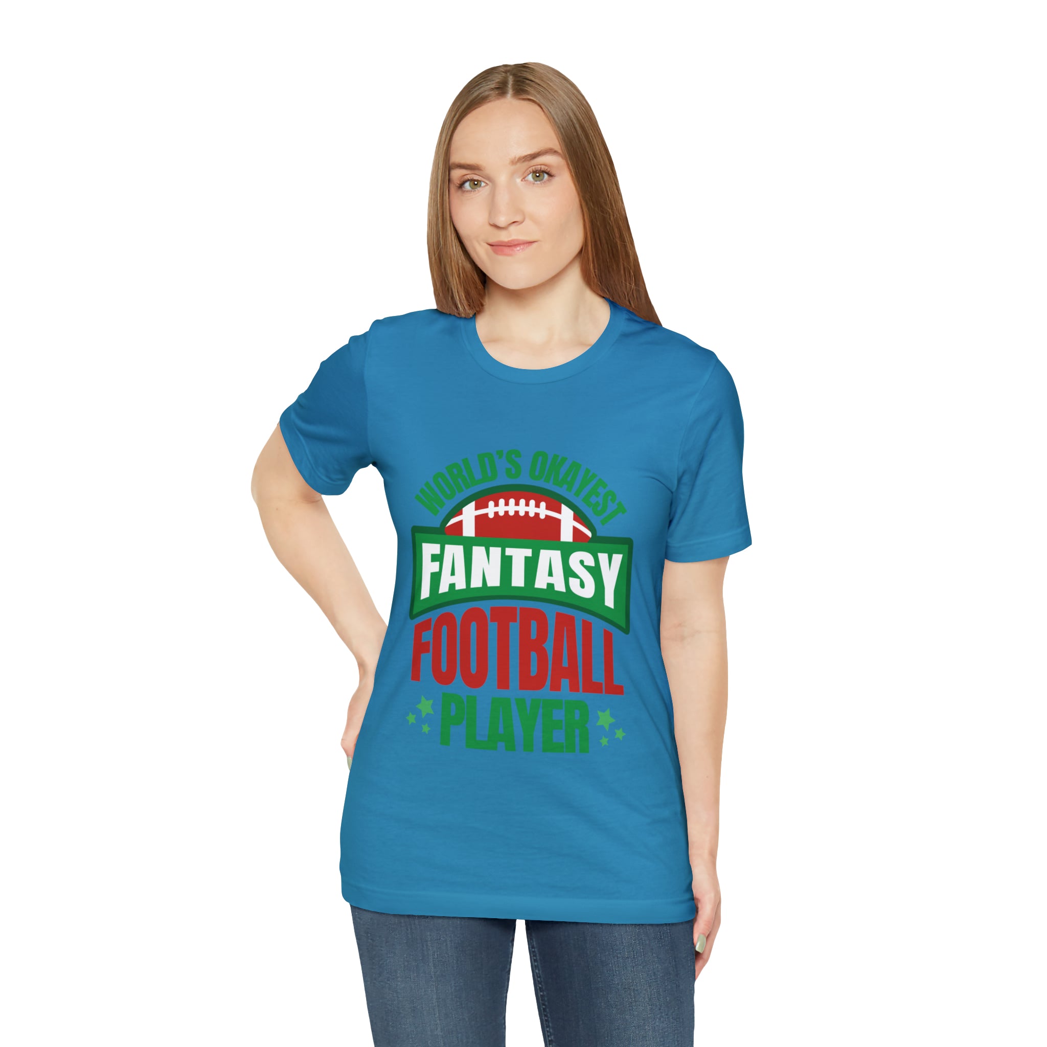 Okayest Fantasy Football Shirt | Funny Fantasy Football Unisex T-Shirt