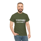 Stronger Than Cancer Shirt | Cancer Warrior Support Unisex T-Shirt