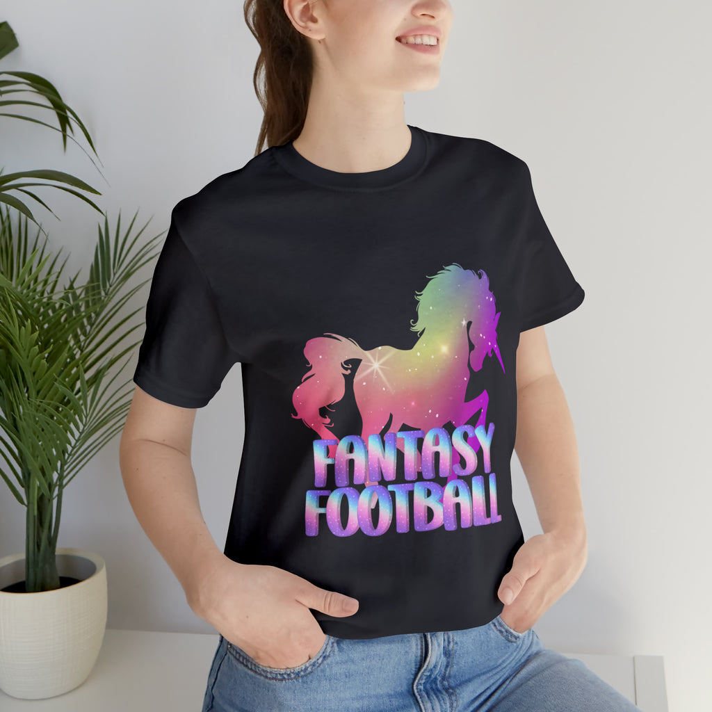 Fantasy Football Pink Shirt | Unicorn Fantasy Football Unisex T-Shirt