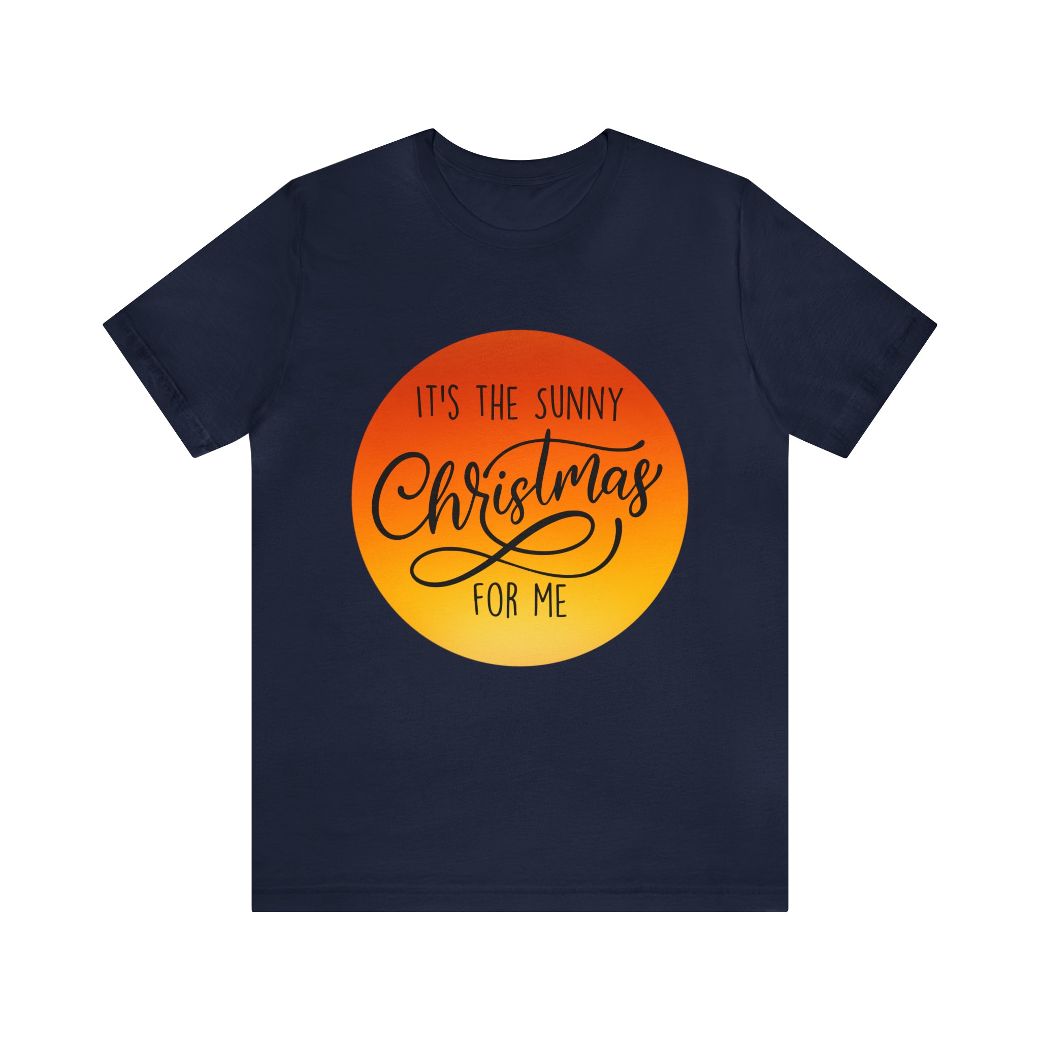 Christmas in July Orange Shirt | Christmas in July Statement T-Shirt