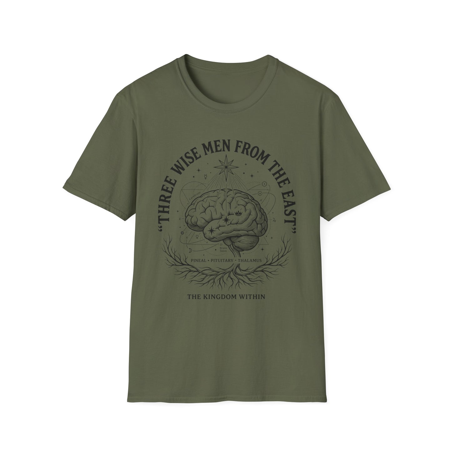 Three Wise Men From The East Brain Graphic T-Shirt — Spiritual Astrology Tee