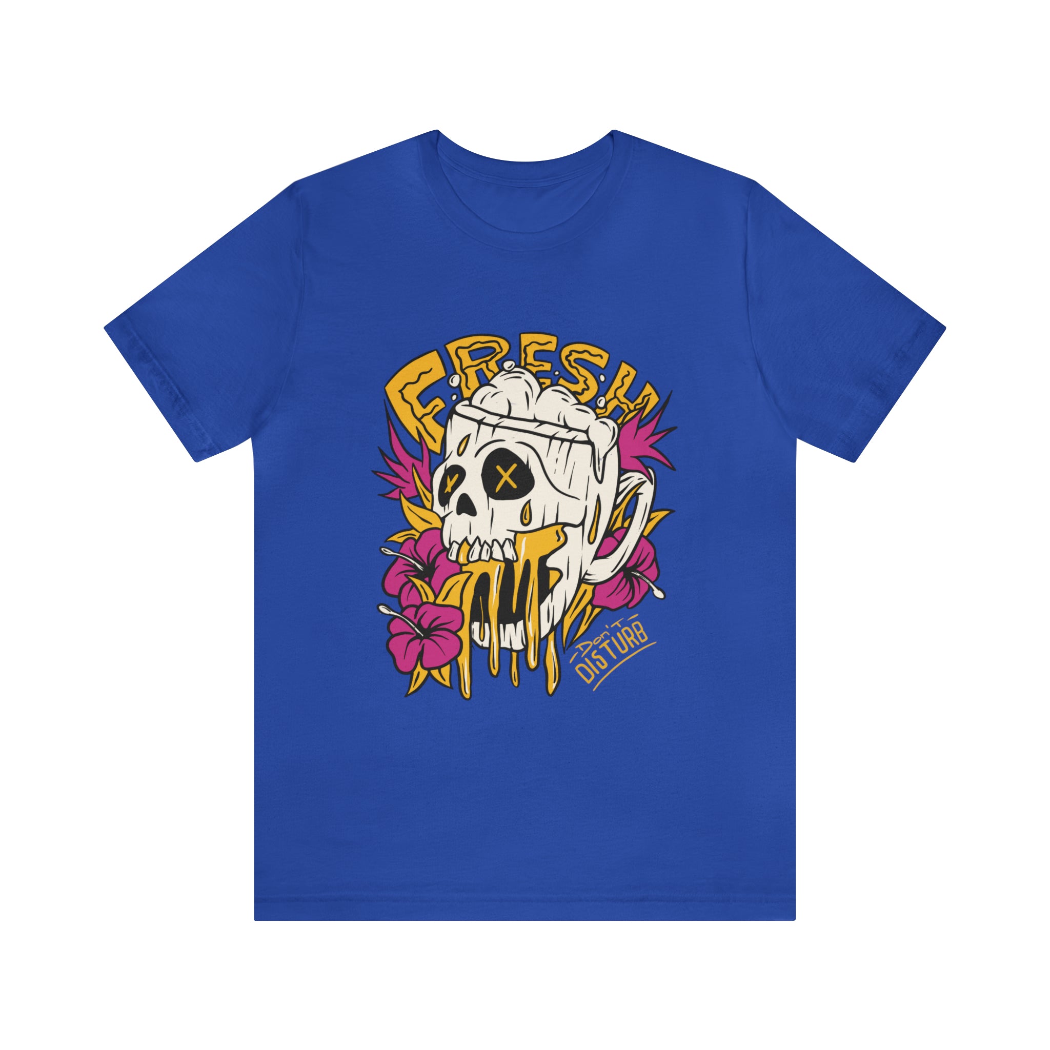 Fresh Beer Skull Shirt | Drink Beer Unisex T-Shirt