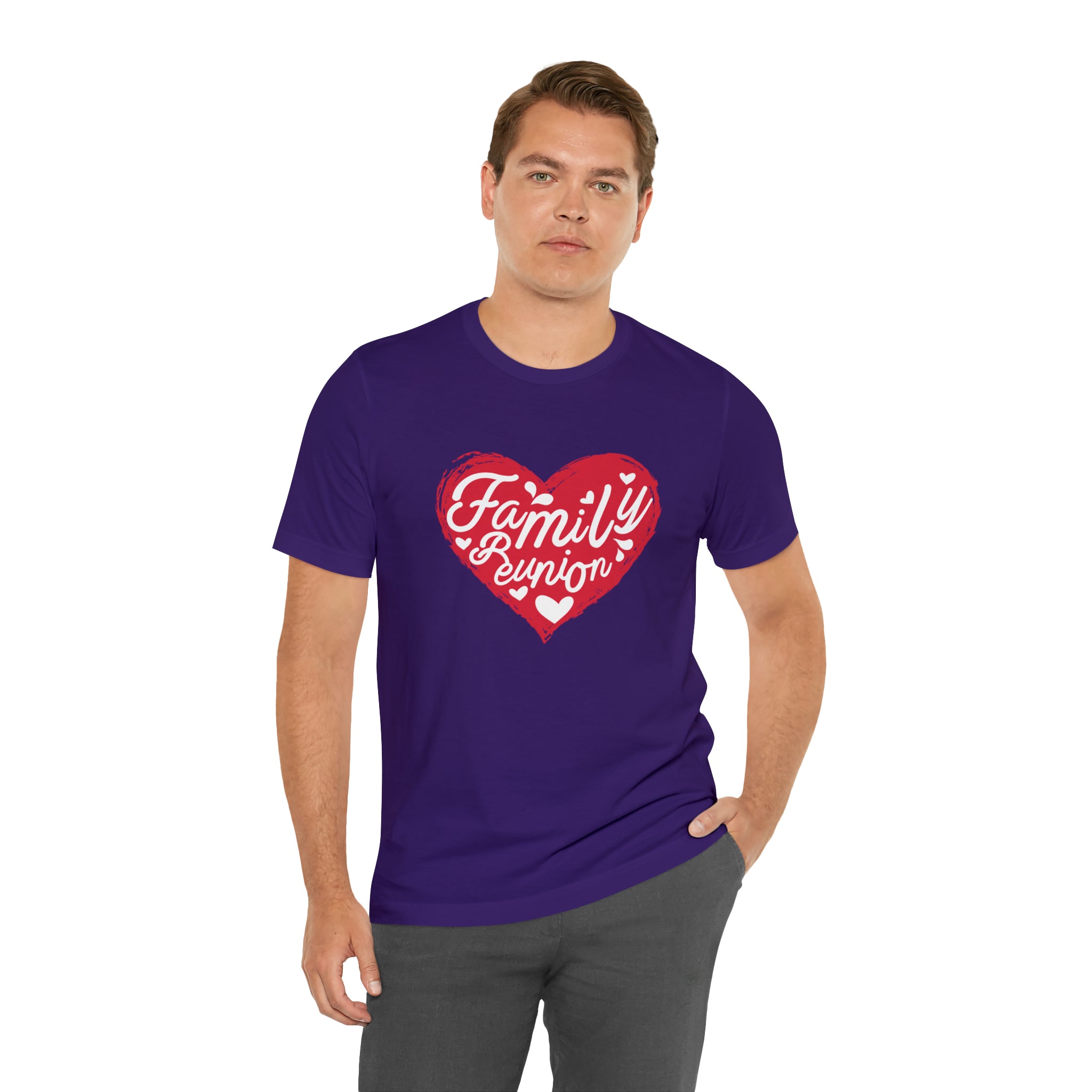 Family Reunion Heart Shirt | Family Love Unisex T-Shirt