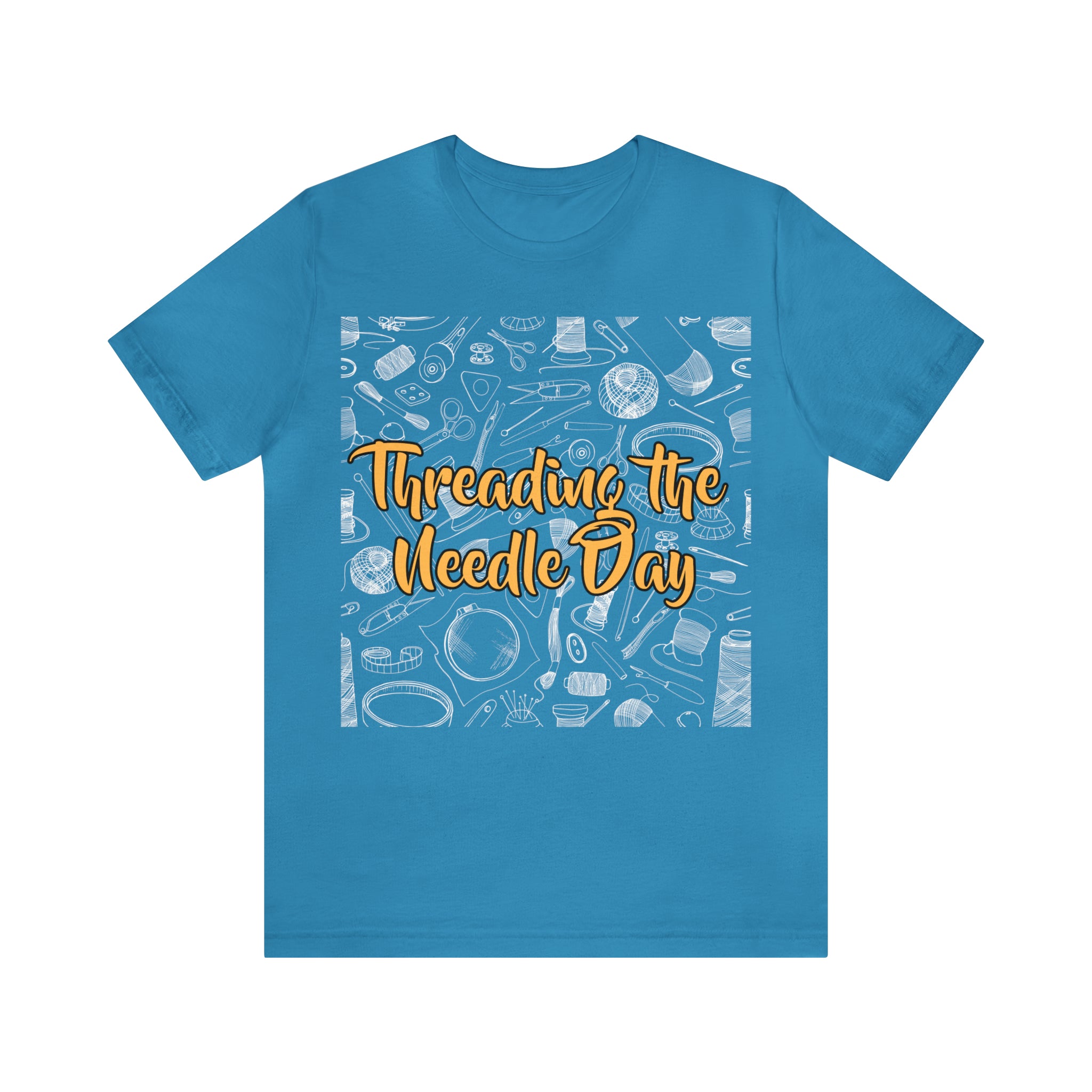 Threading the Needle Day Shirt | Tailor Sewing Unisex T-Shirt