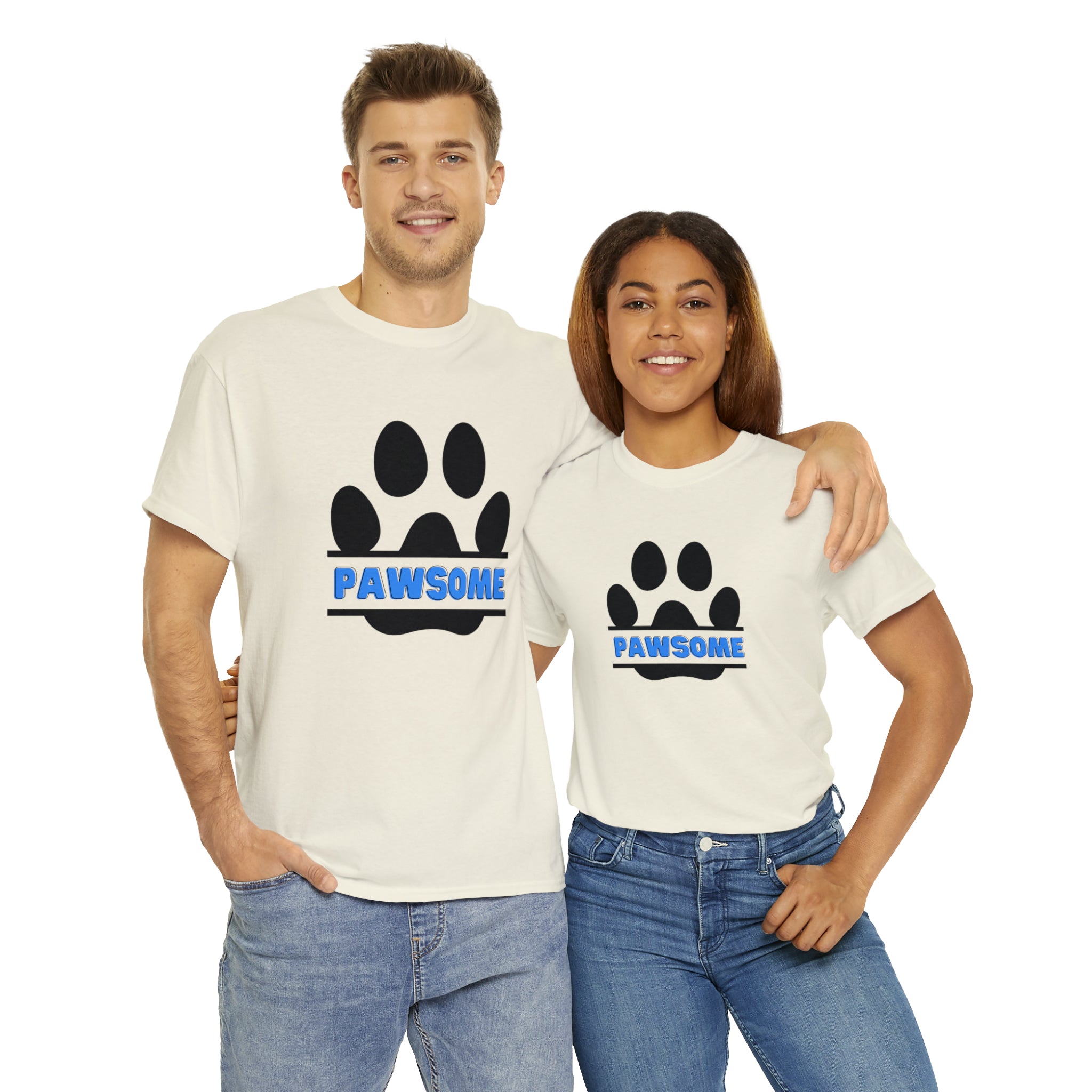 Pawsome Shirt | Dog Lover Unisex T-Shirt | Dog Mom Shirt