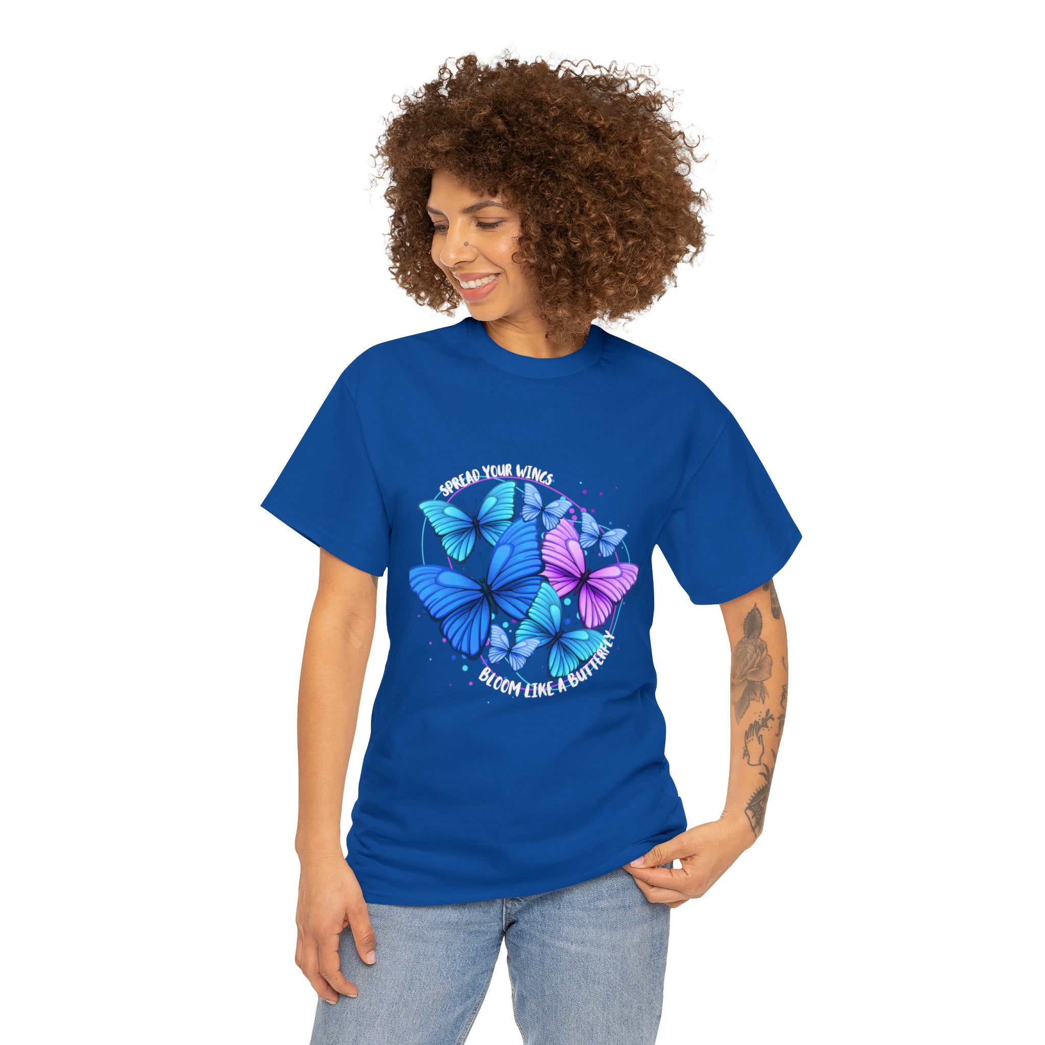 Spread Your Wings Bloom Like A Butterfly | Metamorphosis in Motion Tee