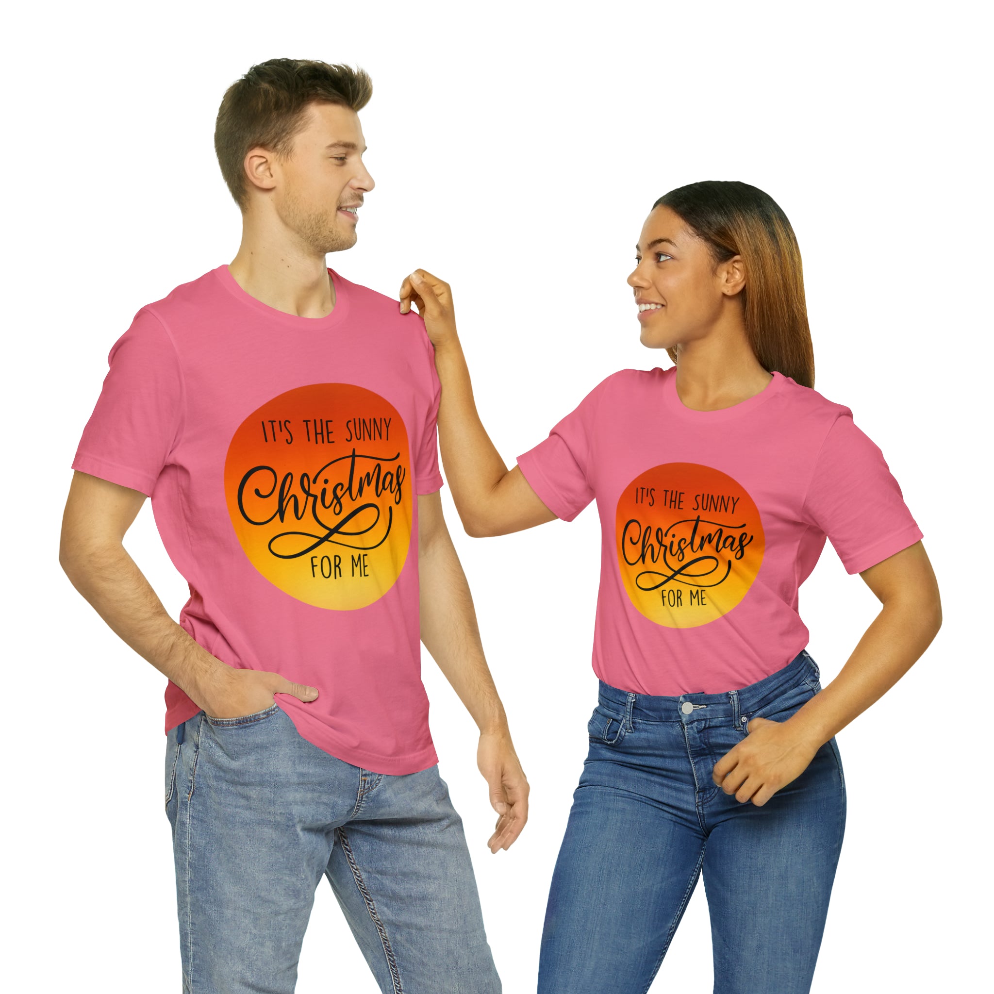 Christmas in July Orange Shirt | Christmas in July Statement T-Shirt