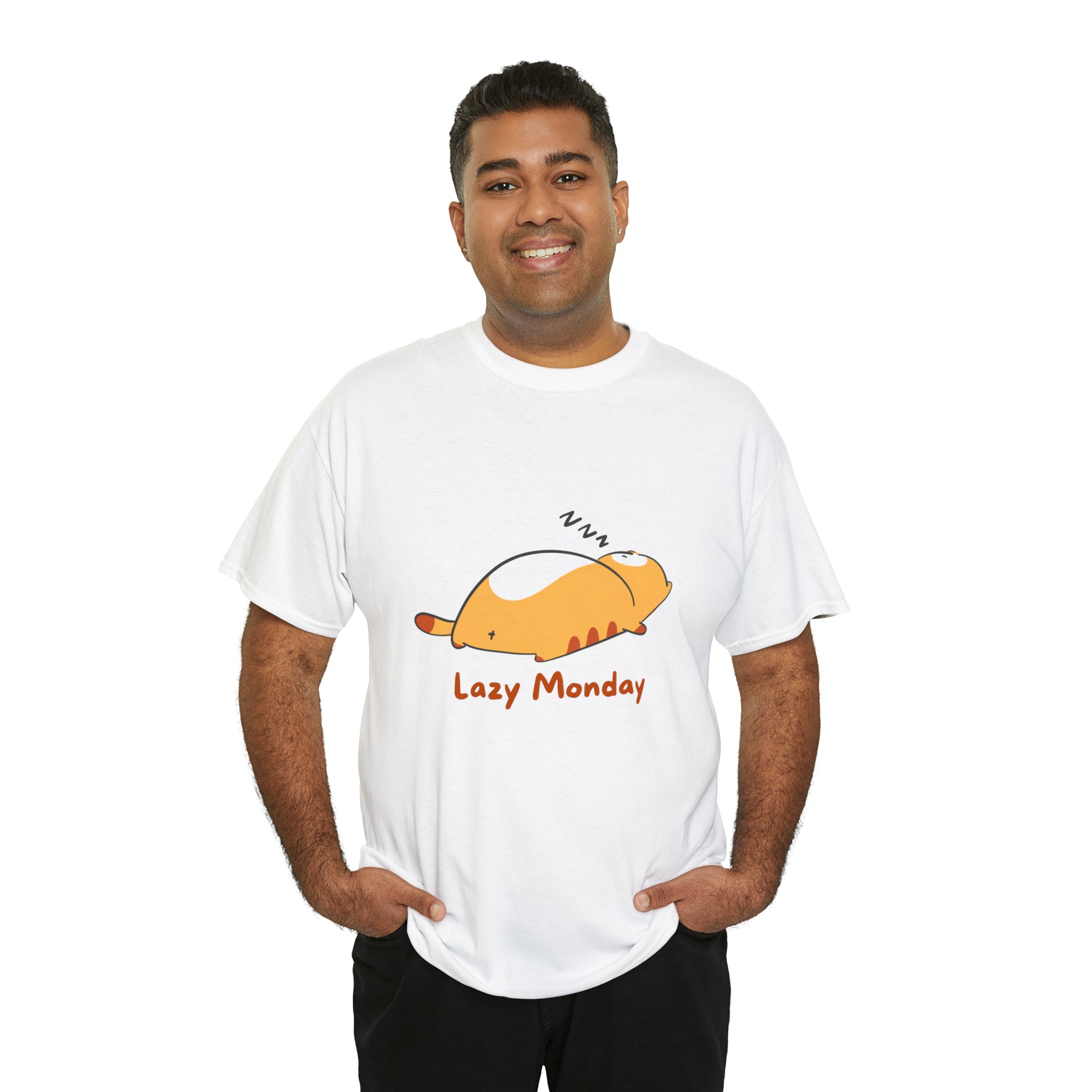 Lazy Monday Shirt | Cat Lover T-Shirt