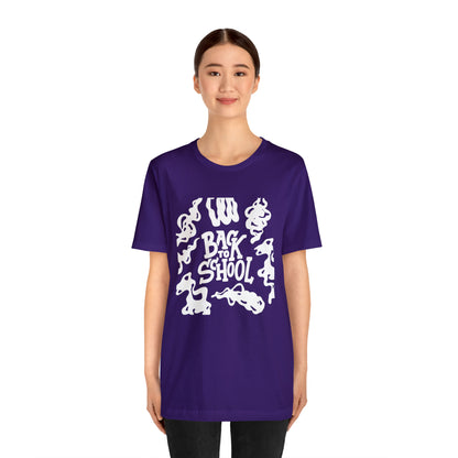 Back to School Ink Shirt | Black and White School Unisex T-Shirt