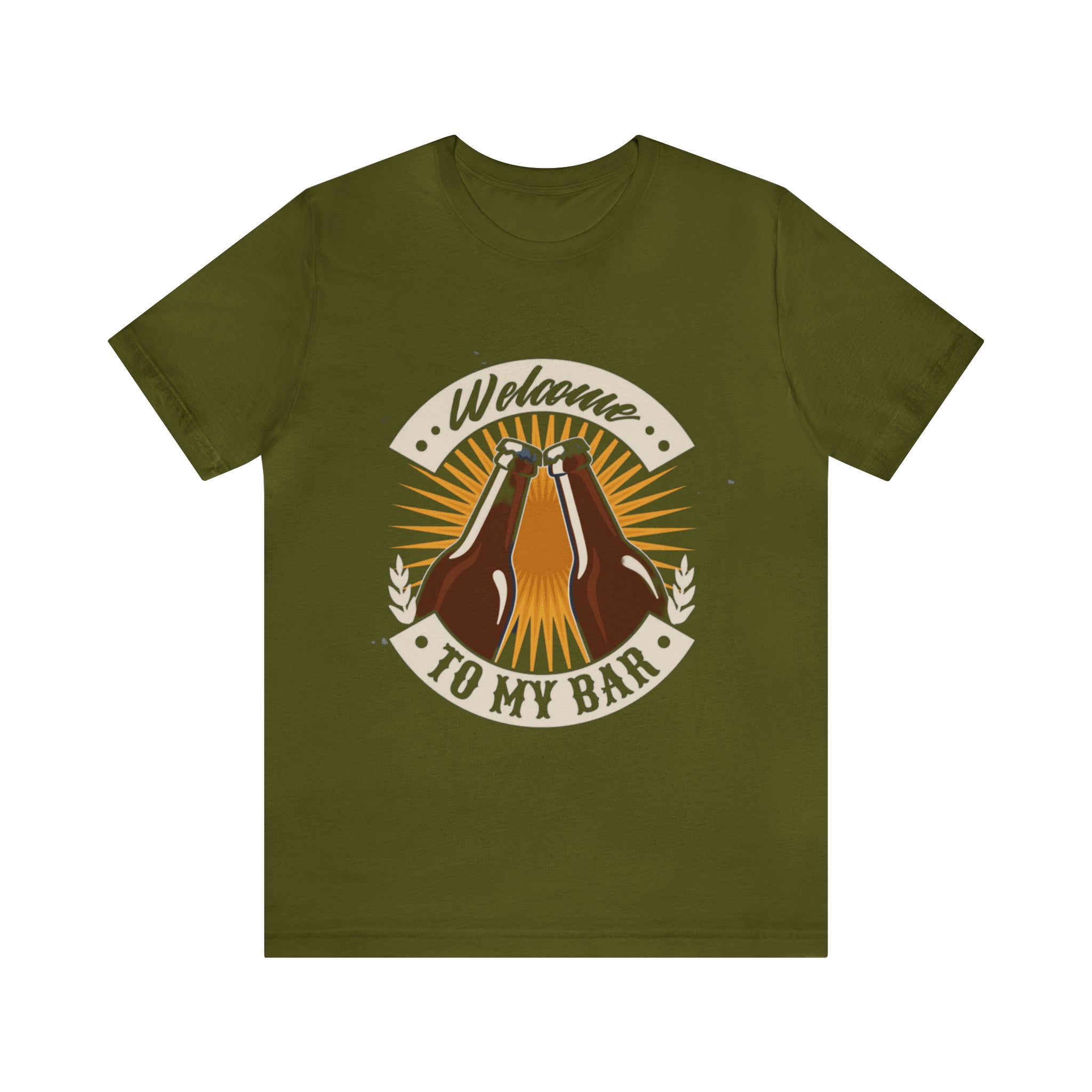 Welcome to my Bar Beer Shirt | Drink Beer Unisex T-Shirt
