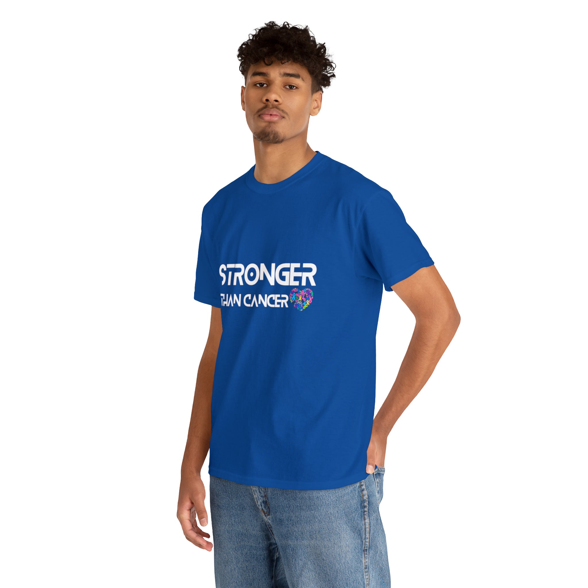 Stronger Than Cancer Shirt | Cancer Warrior Support Unisex T-Shirt