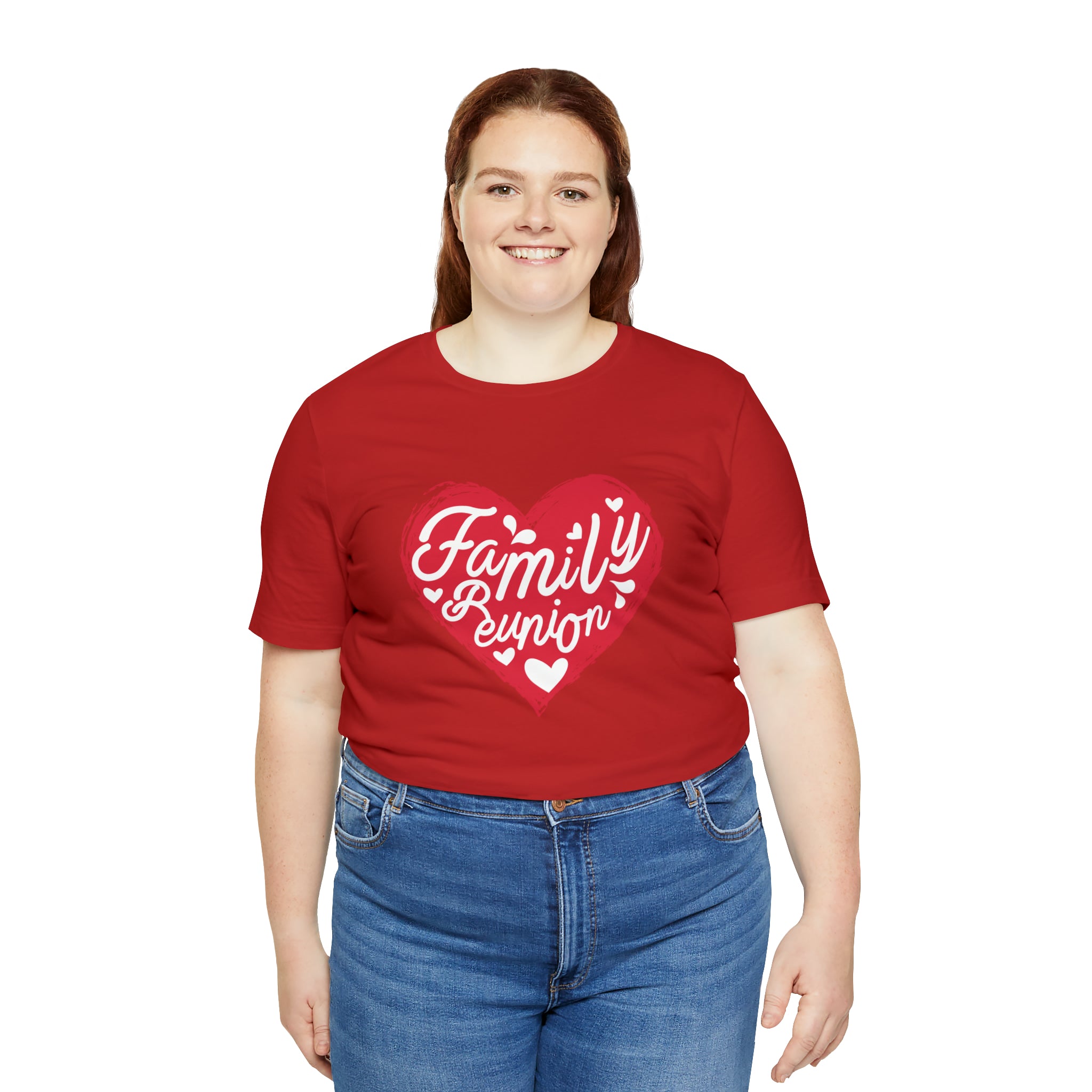 Family Reunion Heart Shirt | Family Love Unisex T-Shirt