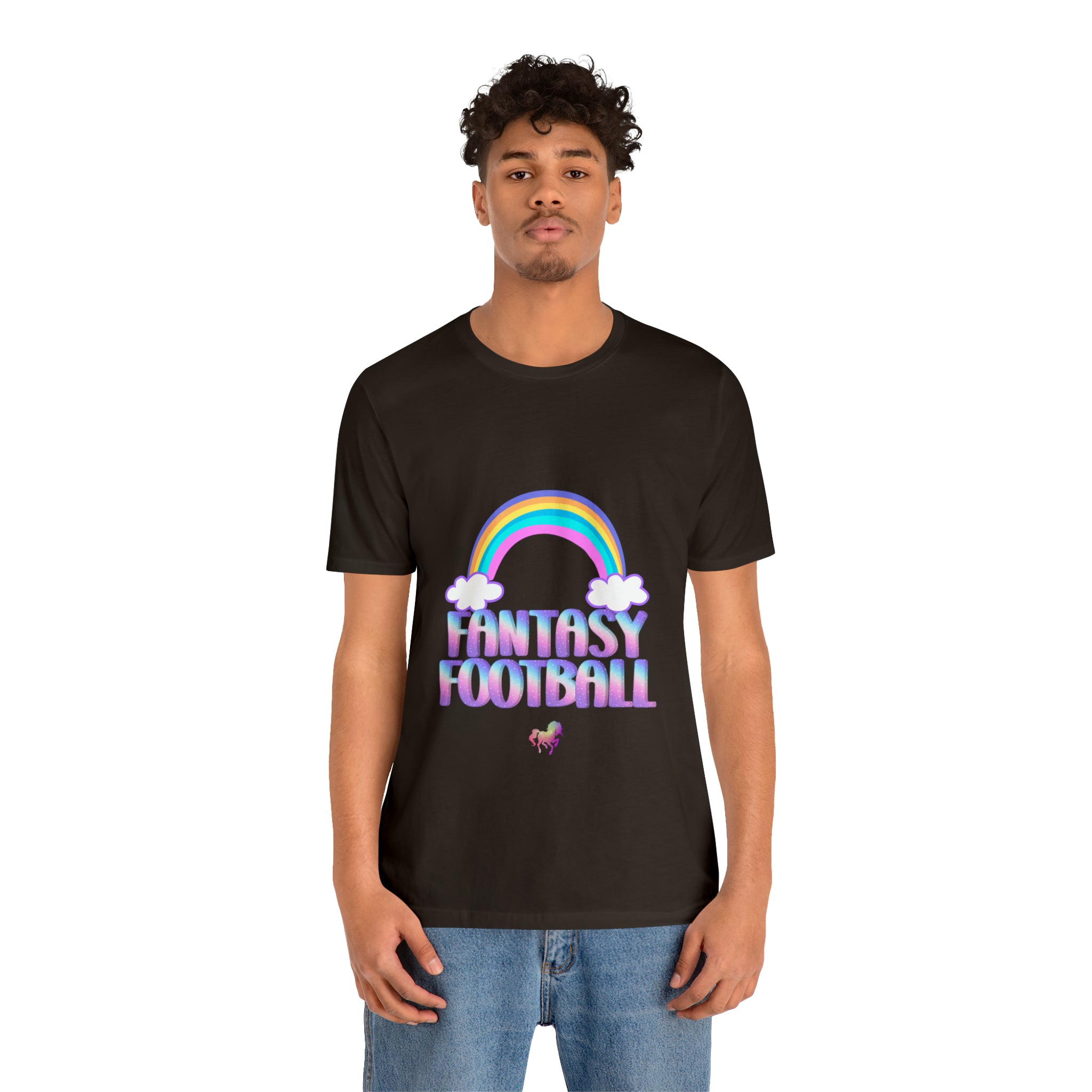 Cute Fantasy Football Shirt | Pink Cute Fantasy Football Unisex T-Shirt
