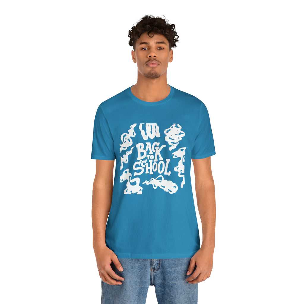 Back to School Ink Shirt | Black and White School Unisex T-Shirt