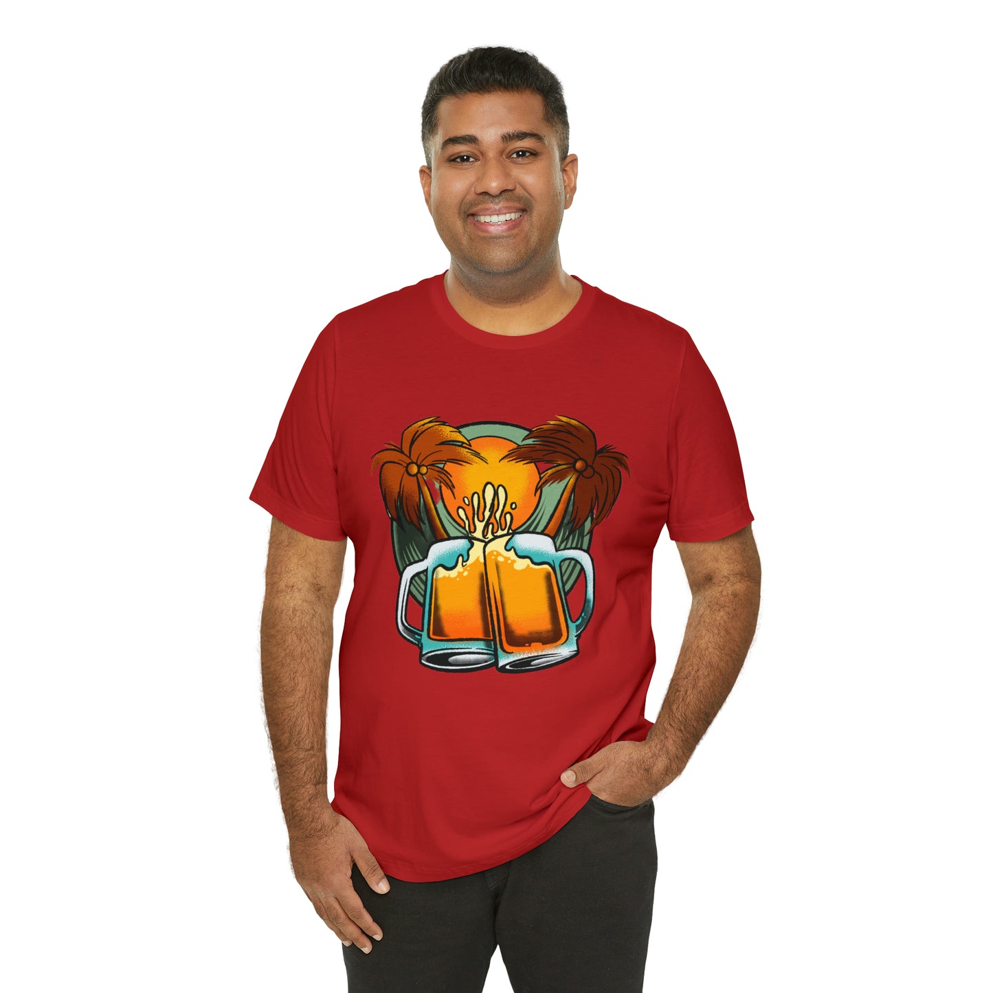 Beer Day Beach Day Shirt | Drink Beer Unisex T-Shirt