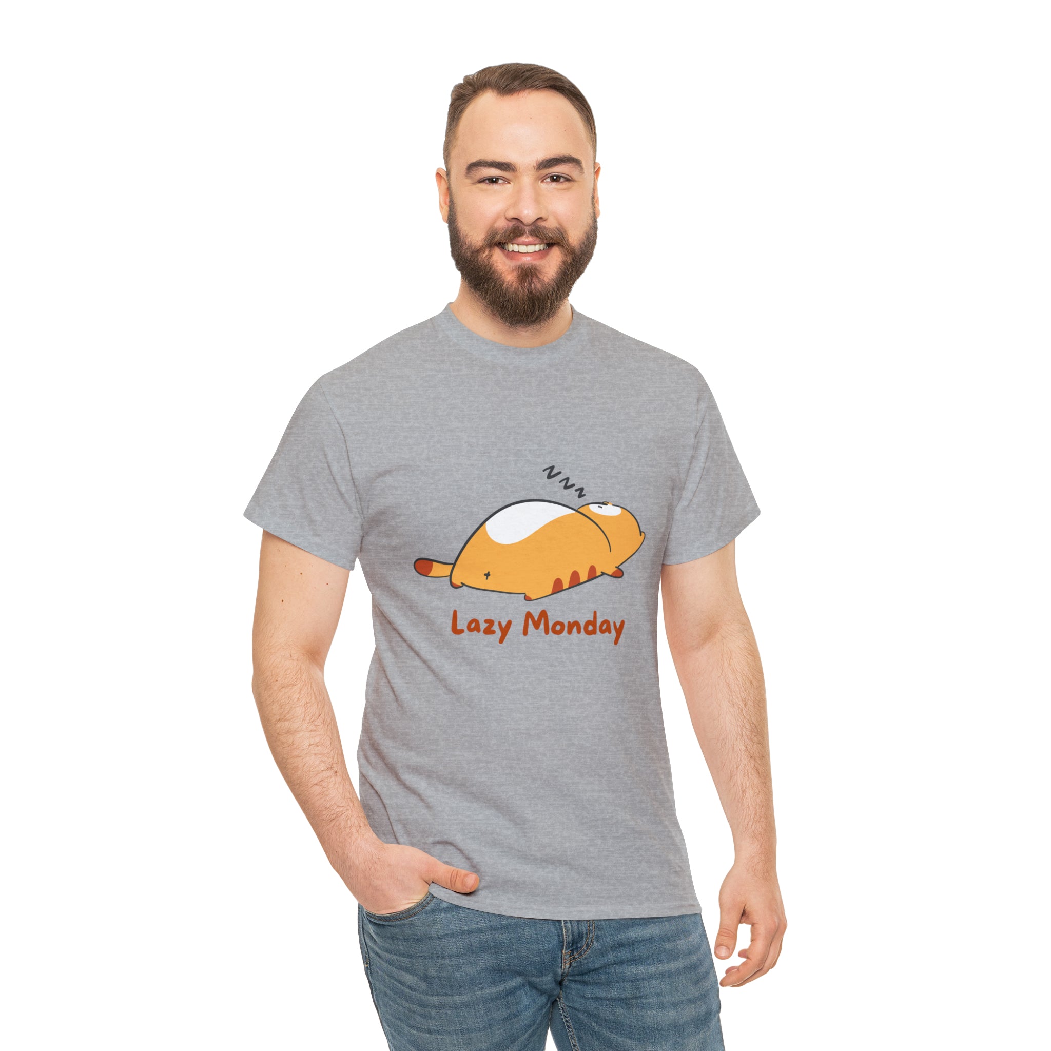 Lazy Monday Shirt | Cat Lover T-Shirt