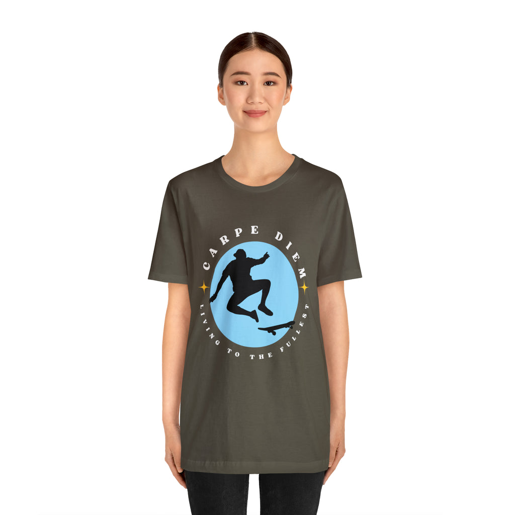 Carpe Diem Shirt | Daily Inspiration Statement Unisex T-Shirt