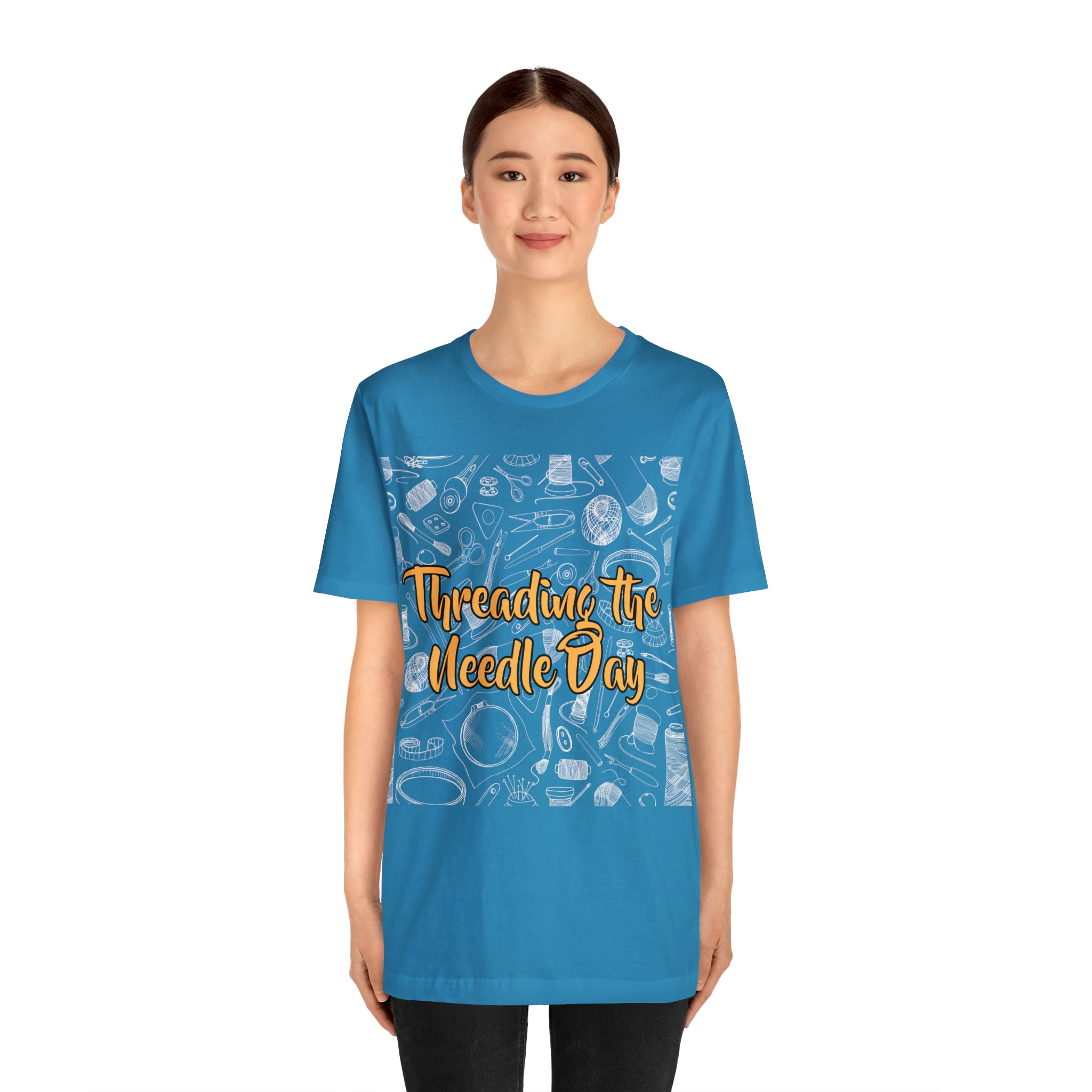 Threading the Needle Day Shirt | Tailor Sewing Unisex T-Shirt
