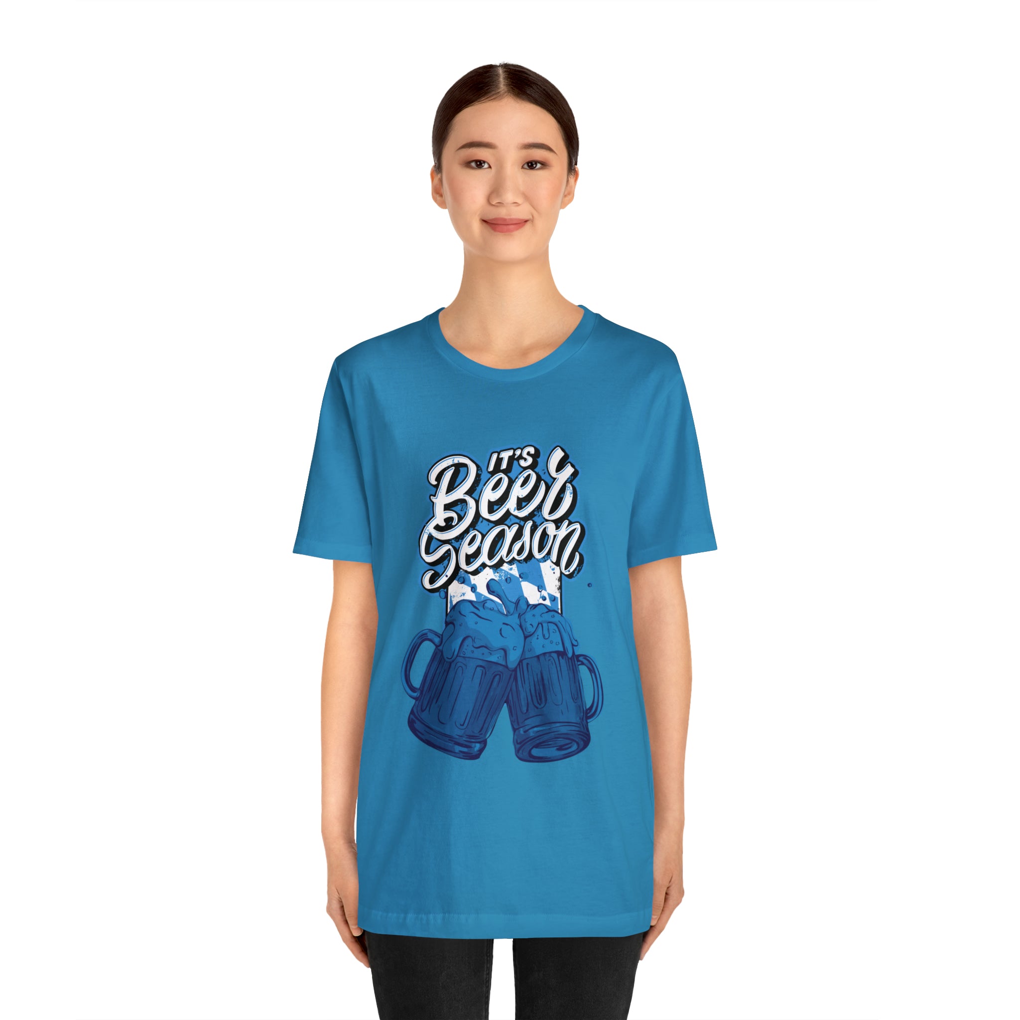 Beer Season Blue Shirt | Drink Beer Unisex T-Shirt