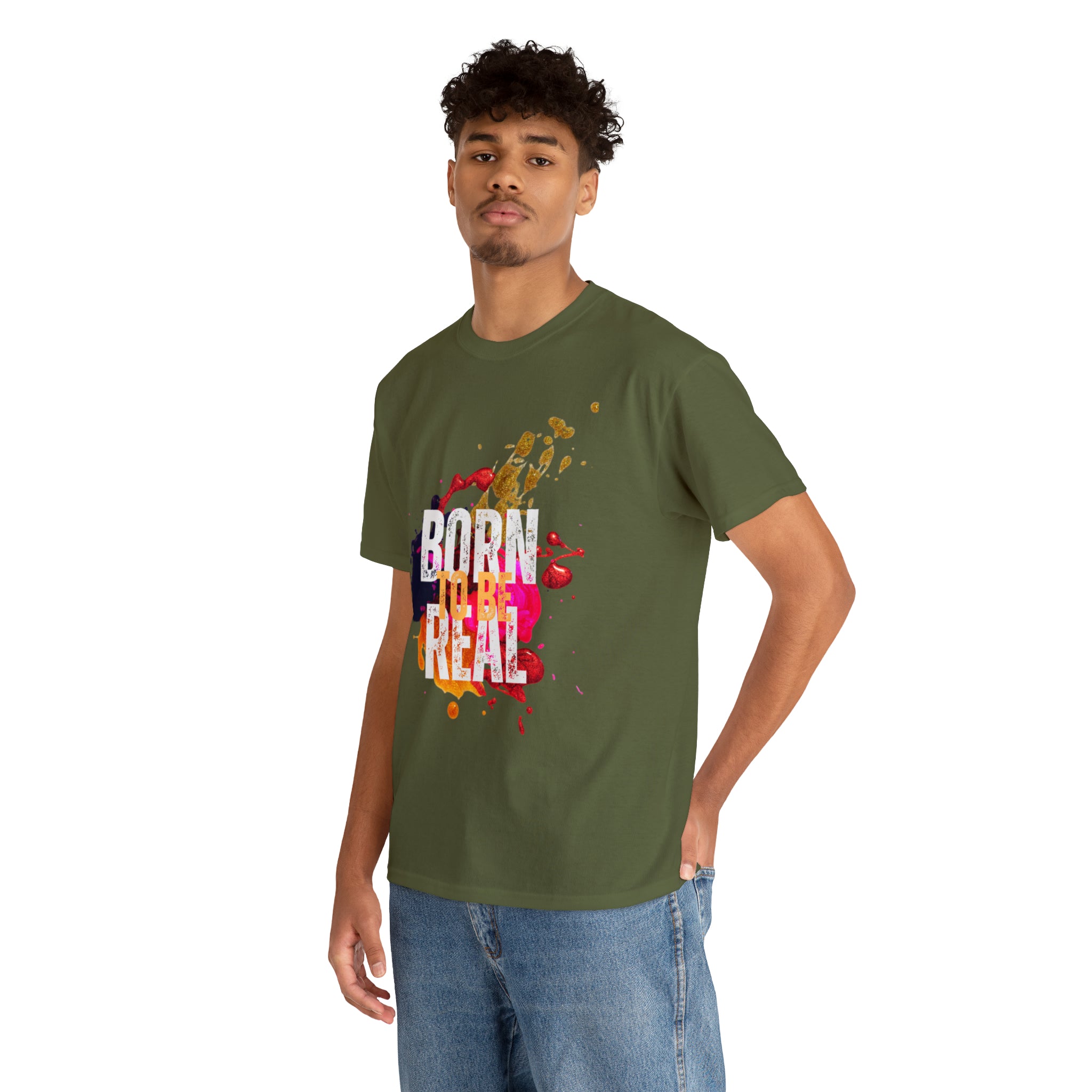 Born To Be Real  | Genuine Spirit Unisex Statement Tee