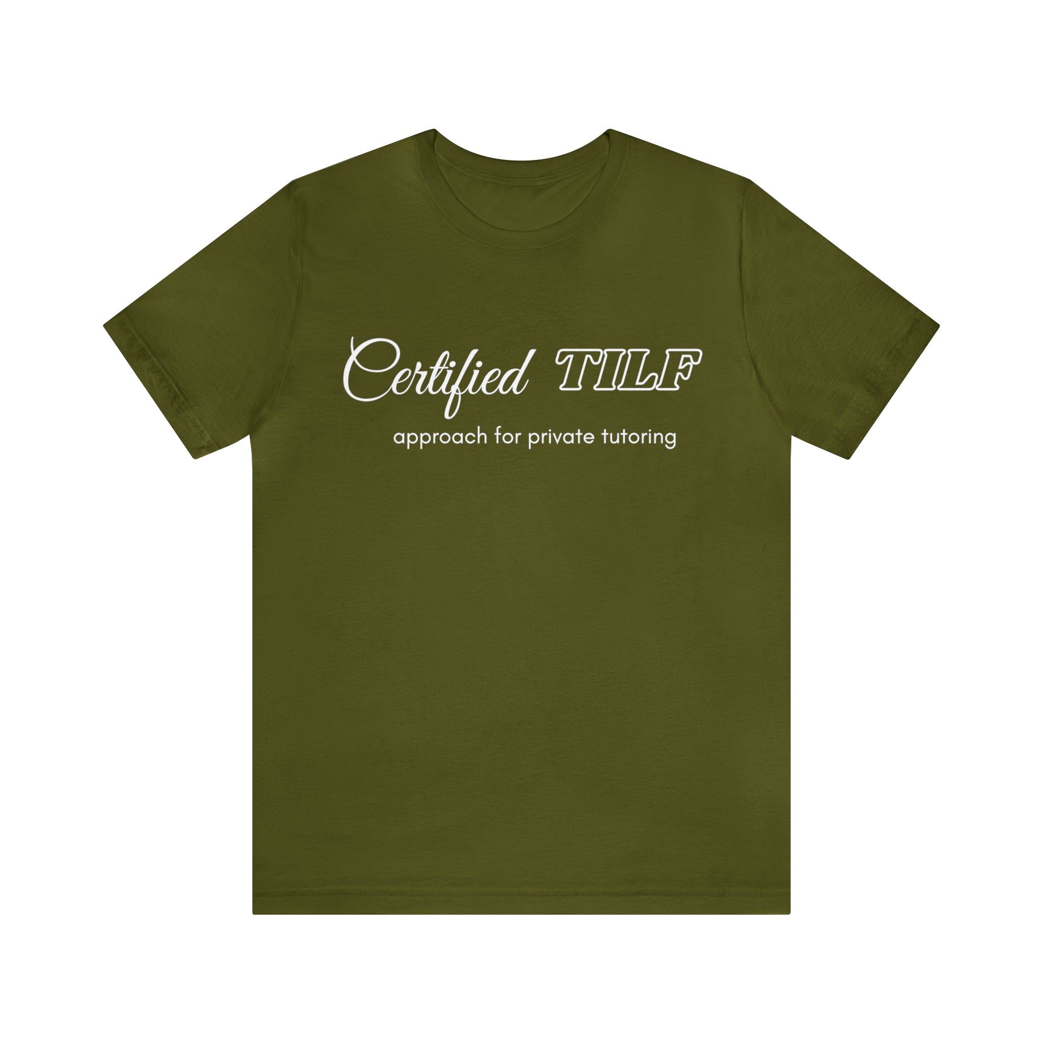 Certified TILF Shirt | Funny Private Tutoring TILF Unisex T-Shirt