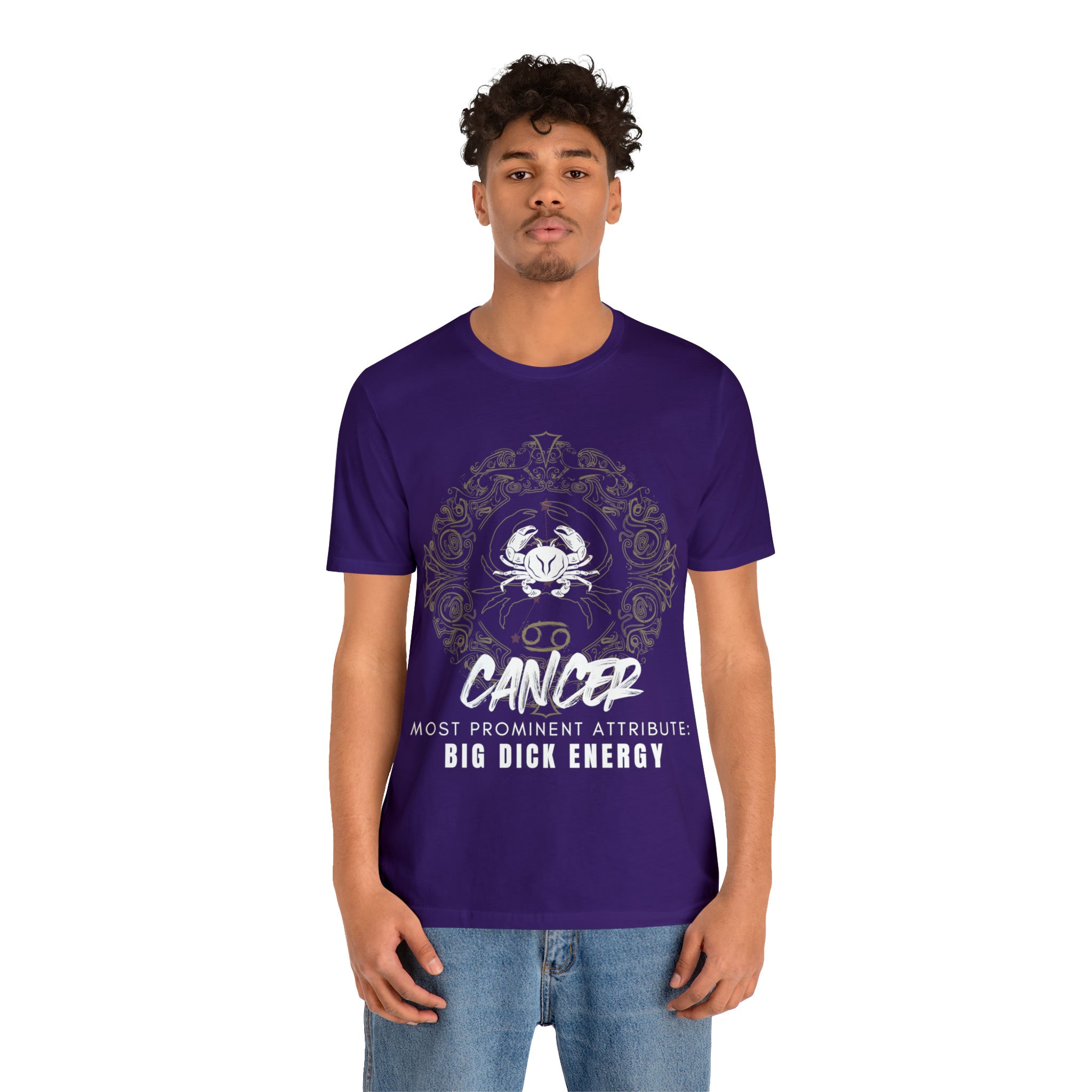Cancer Zodiac Big Dick Energy Shirt | Zodiac Sign Statement T-Shirt