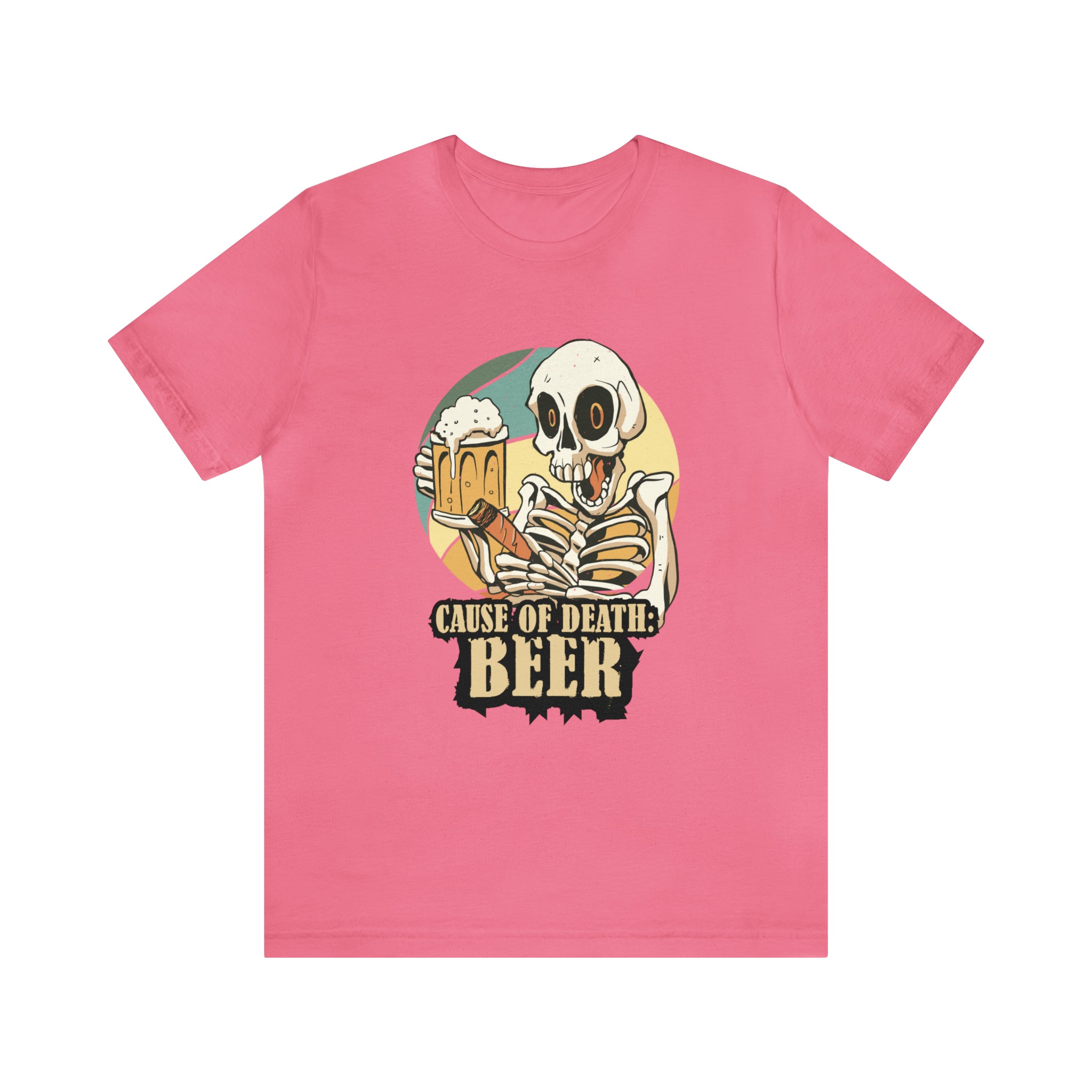 Beer Cause of Death Shirt | Drink Beer Unisex T-Shirt