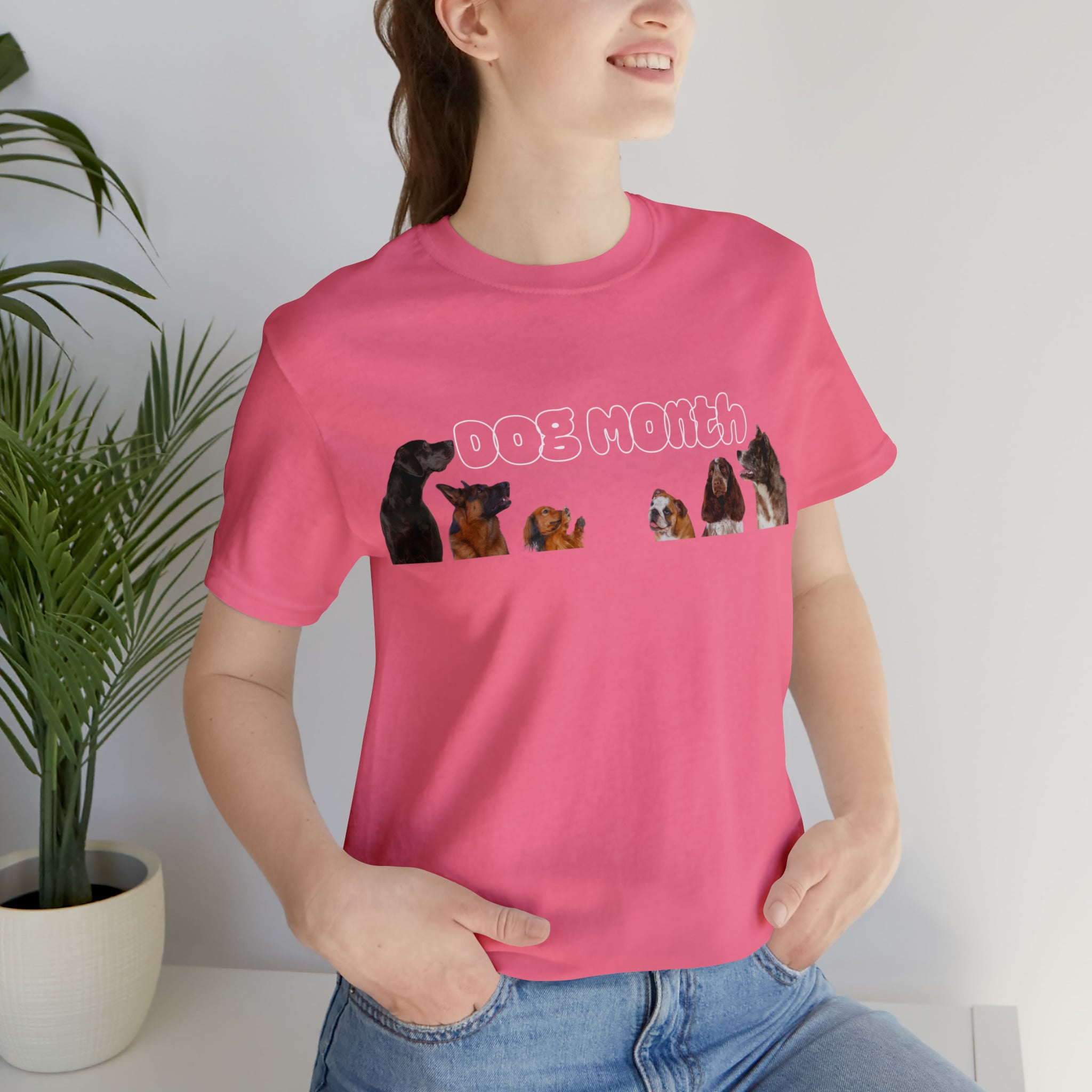 Dog Month Shirt | Dogs in July Unisex T-Shirt